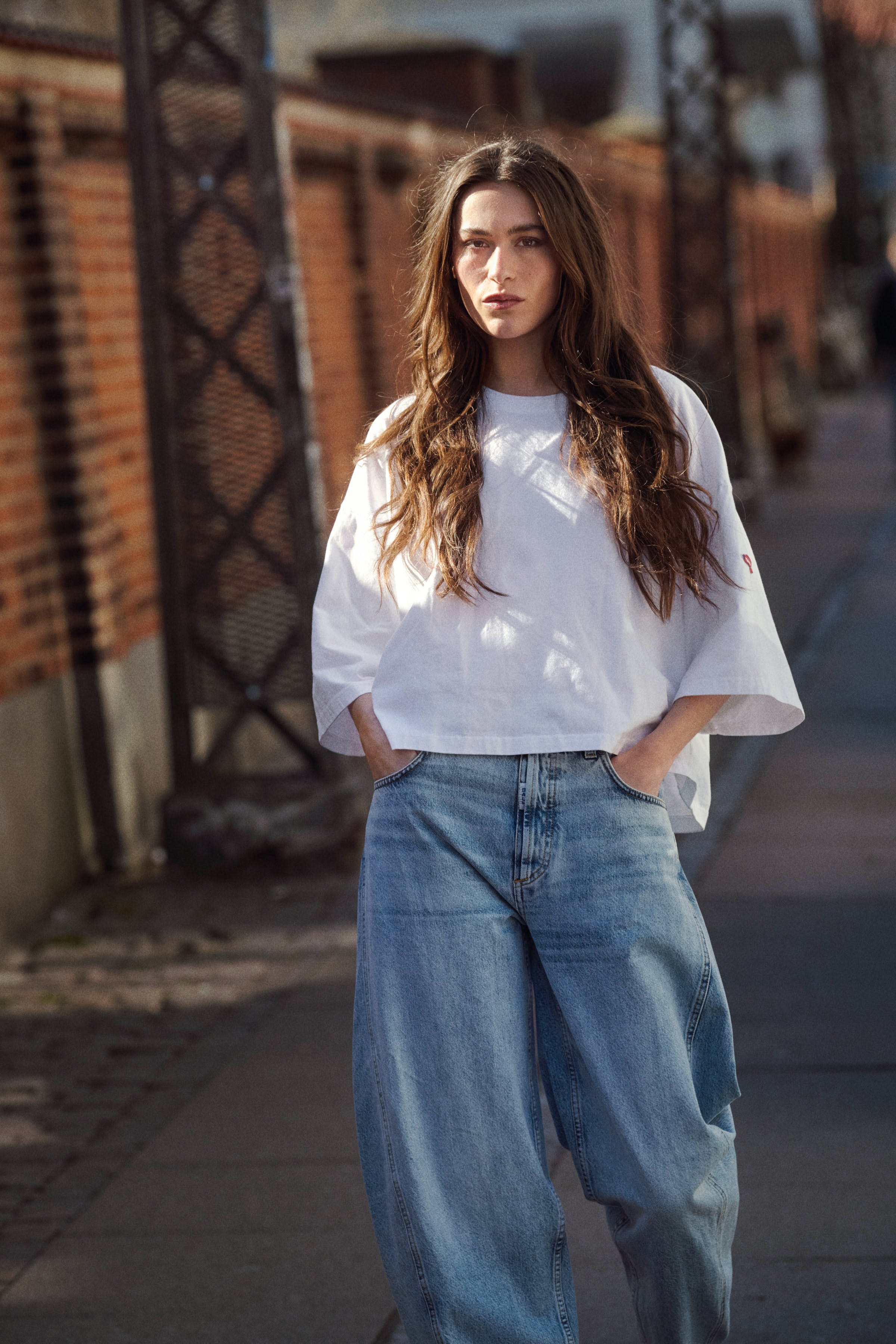 BACAVI  Curved Jeans LOCATION NONE 50405101-204625