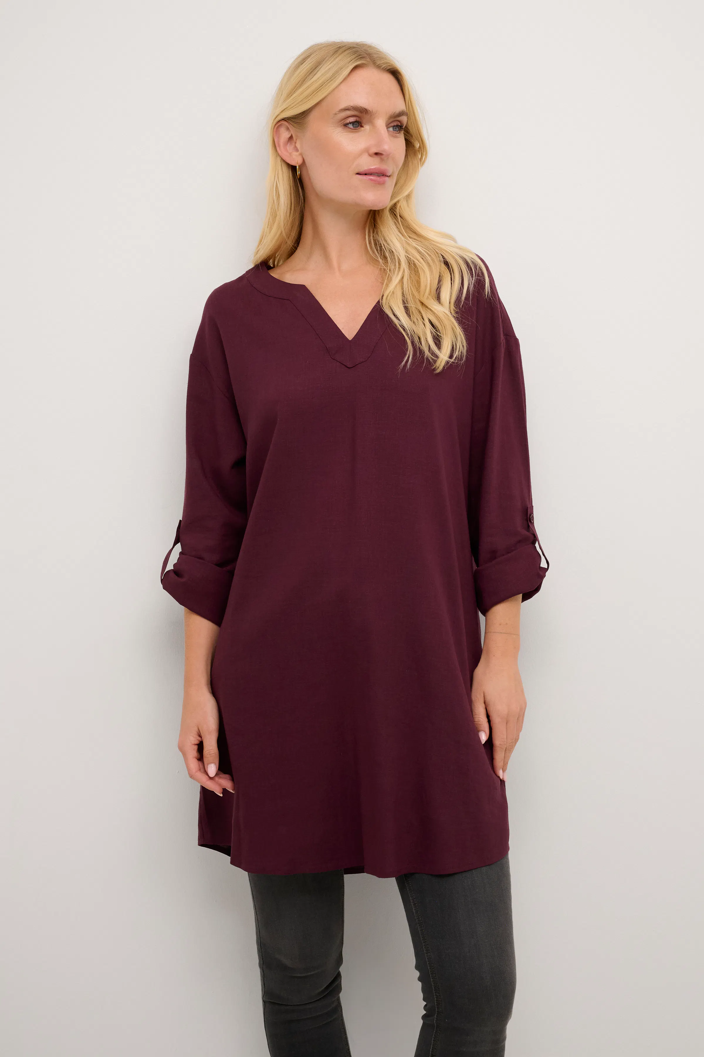 CRVenta Linnen Tuniek LOOKBOOK FRONT 10608073-192118