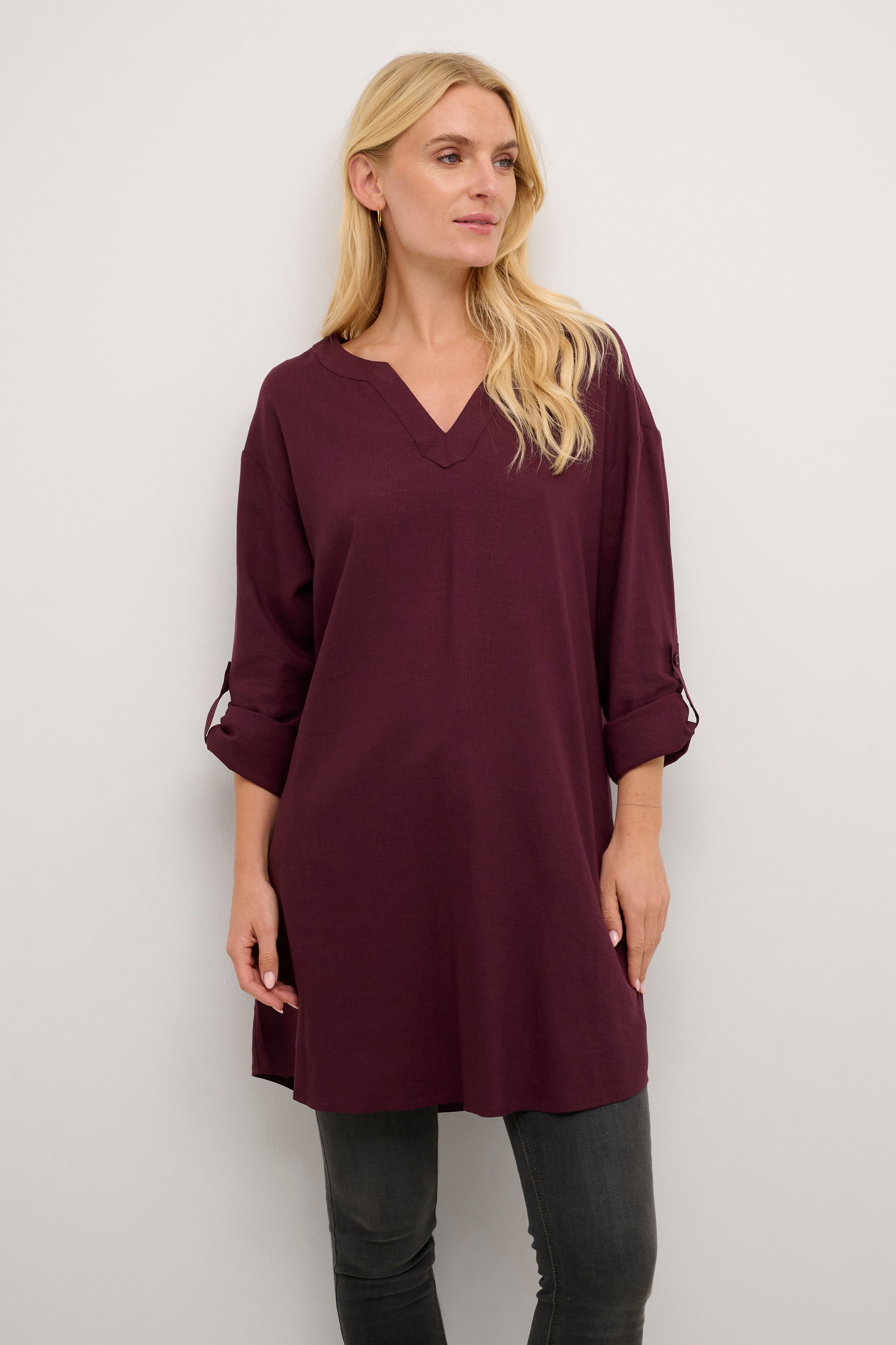 CRVenta Linnen Tuniek LOOKBOOK FRONT 10608073-192118