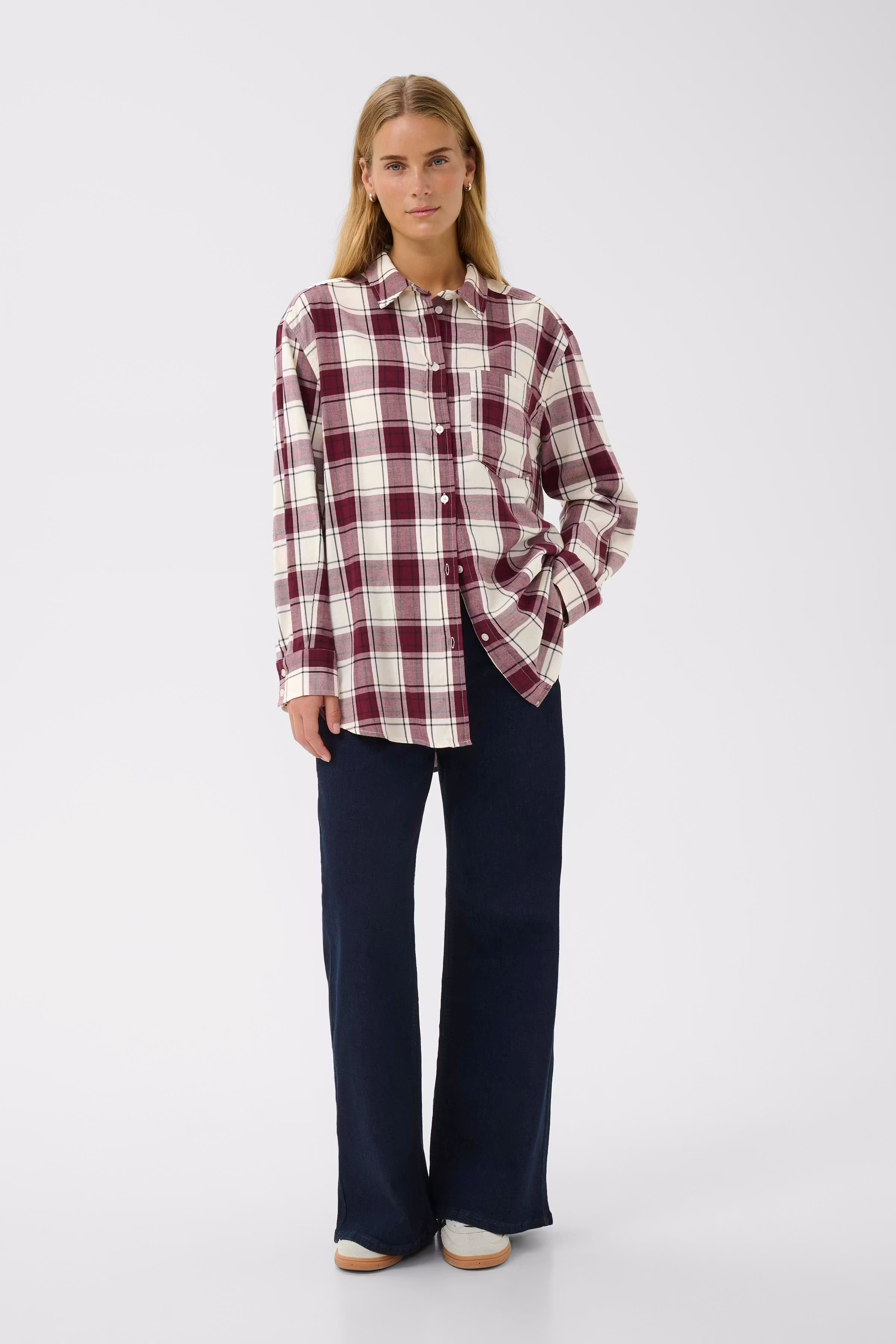 SameaPW Skjorte LOOKBOOK FRONT 30309954-304608
