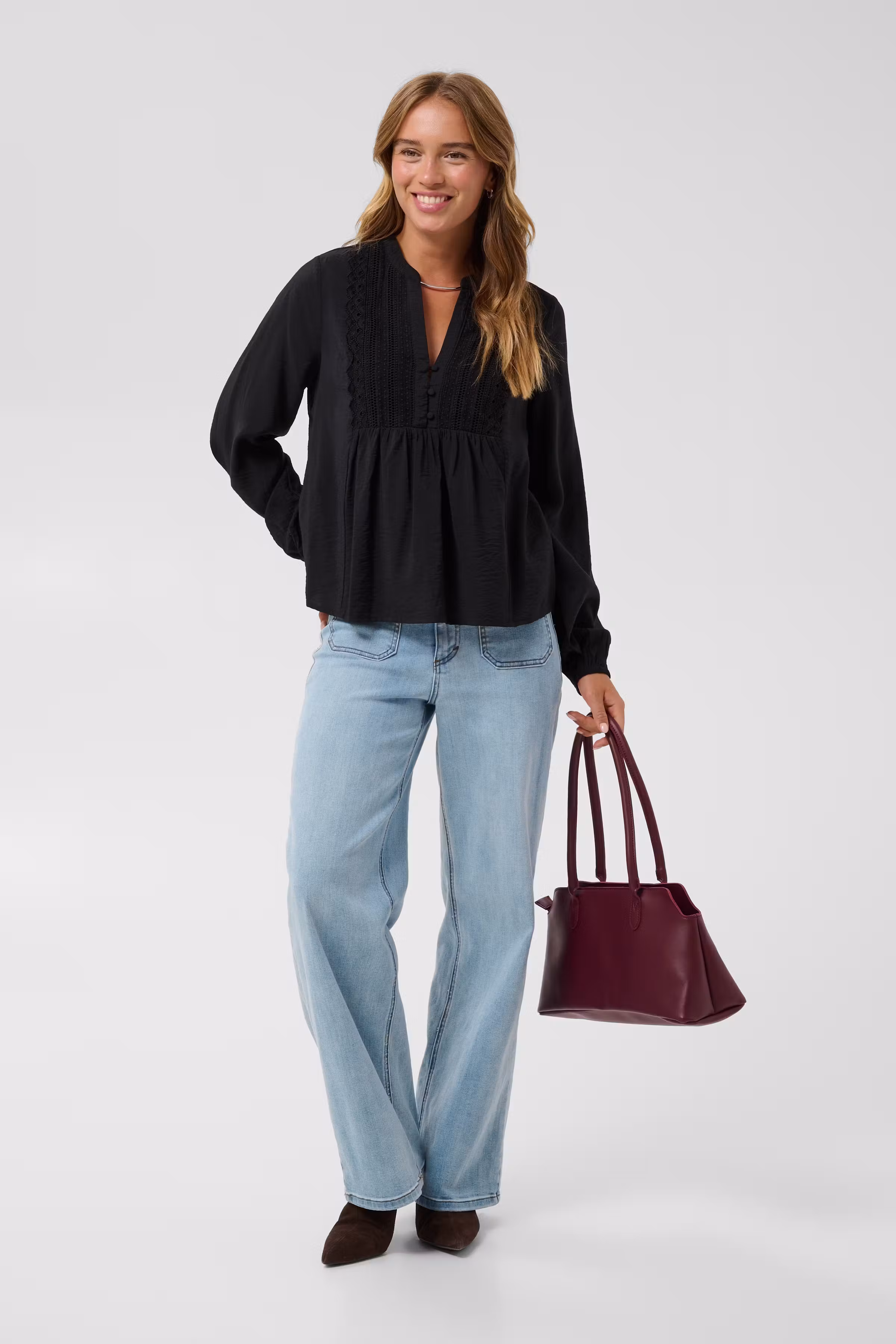 KAgalina Bluse LOOKBOOK FRONT 10512202-100121