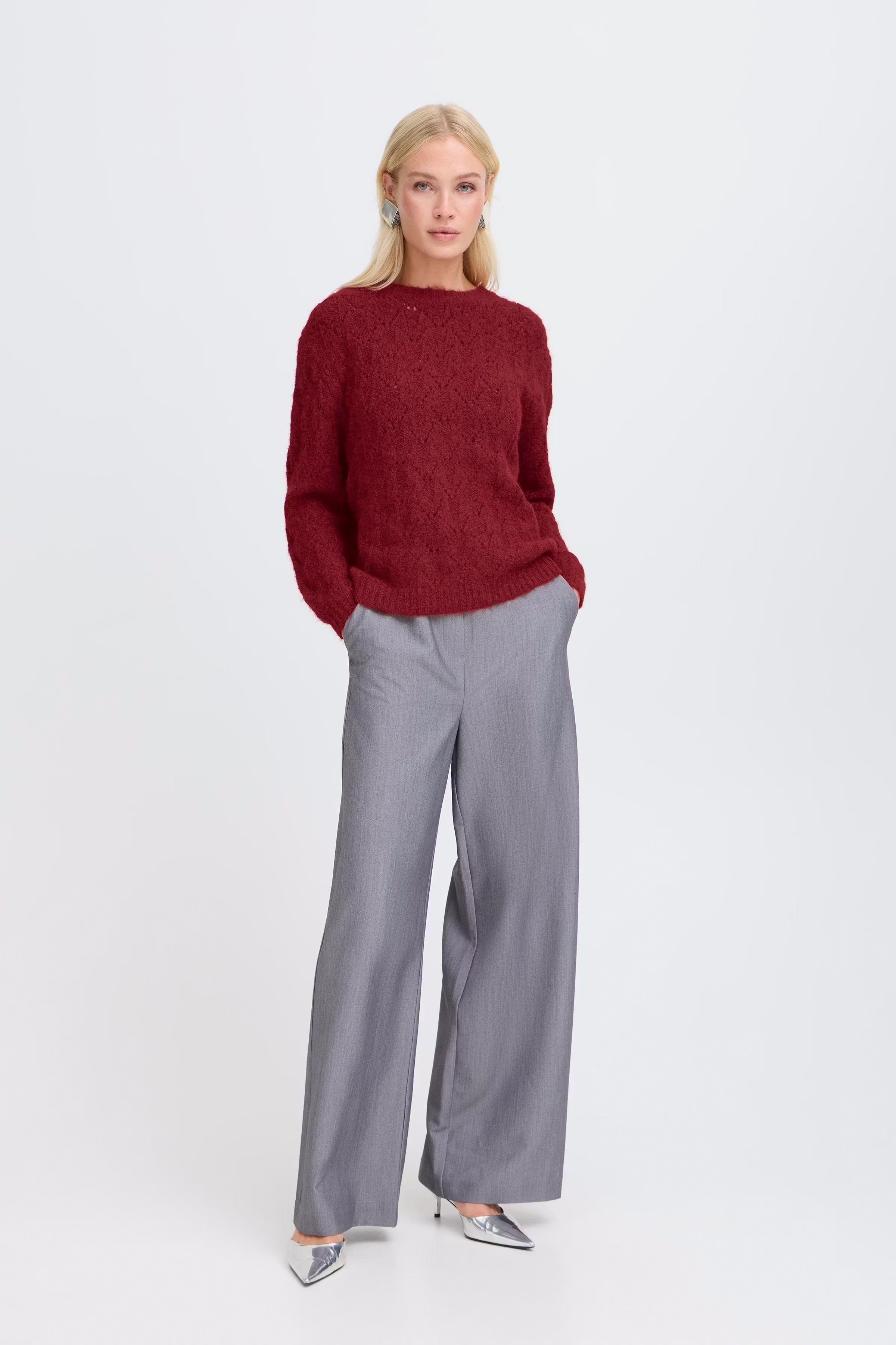 Strikket pullover LOOKBOOK FRONT 20811256-205331