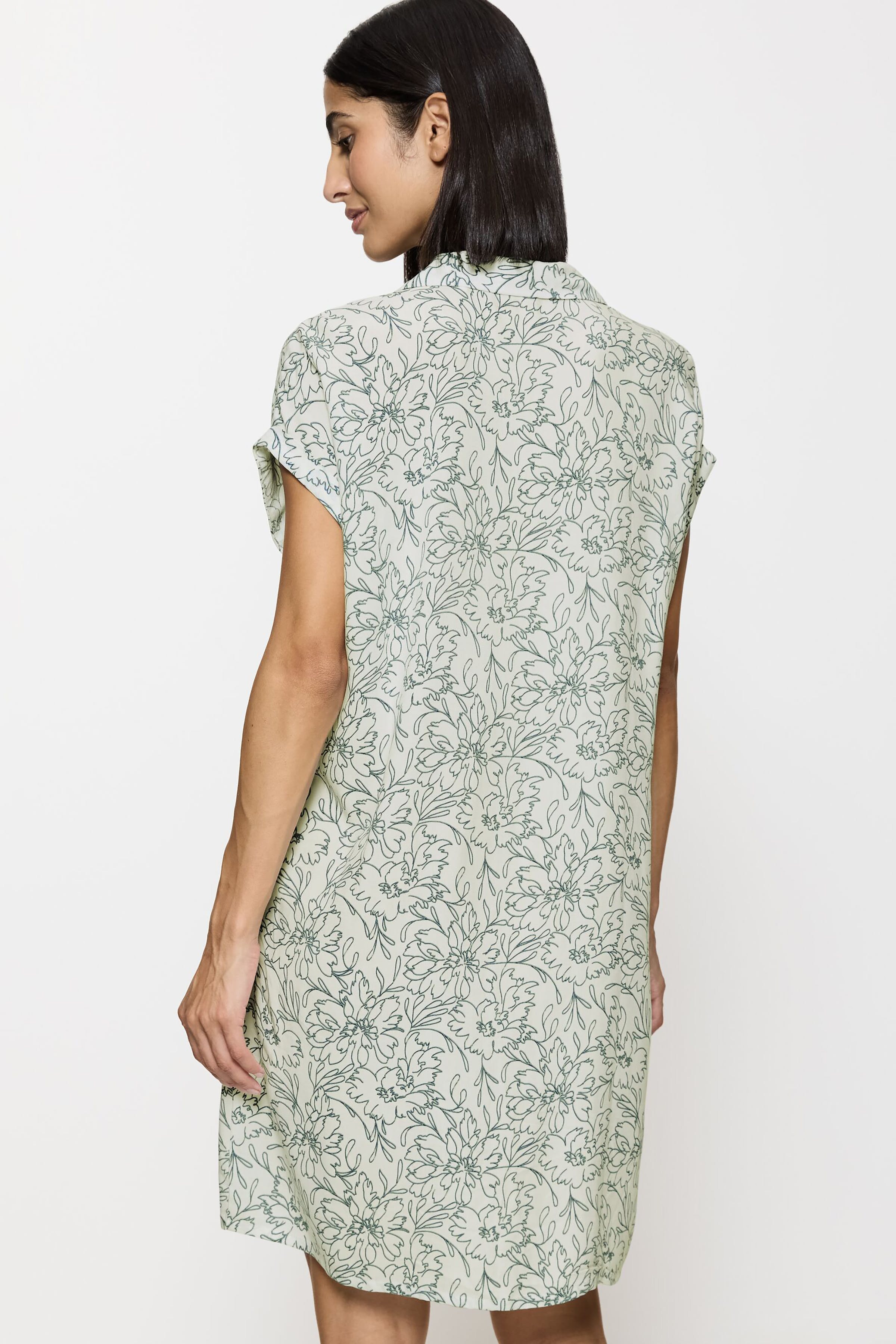 BoyfriendFit Natkjole LOOKBOOK BACK 40500290-TM009