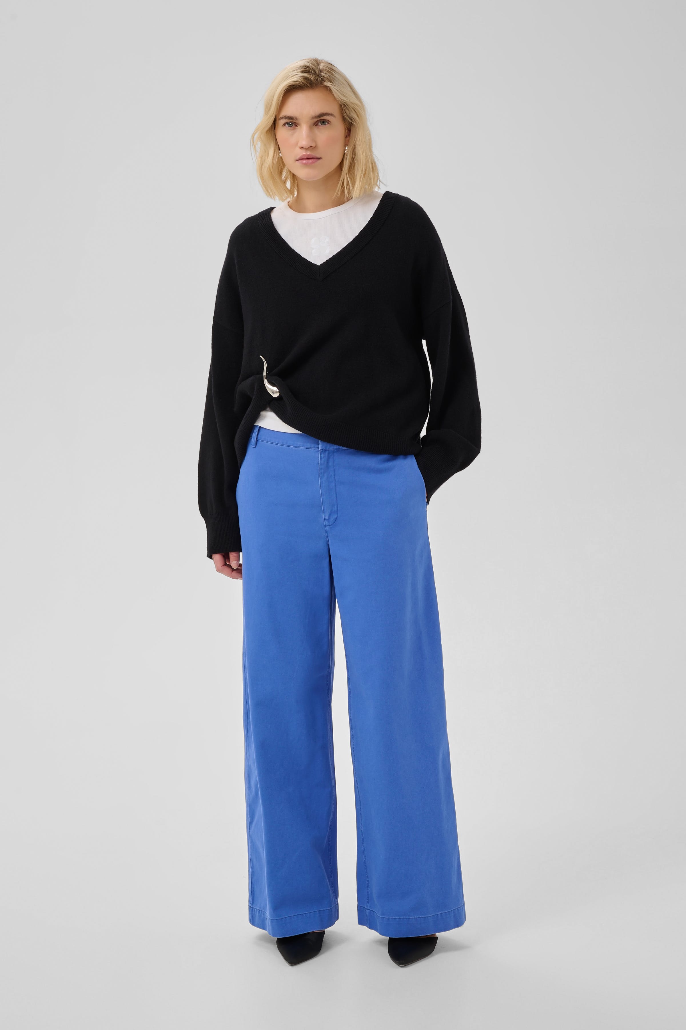MWLisva Wide jeans LOOKBOOK FRONT 10705437-110081