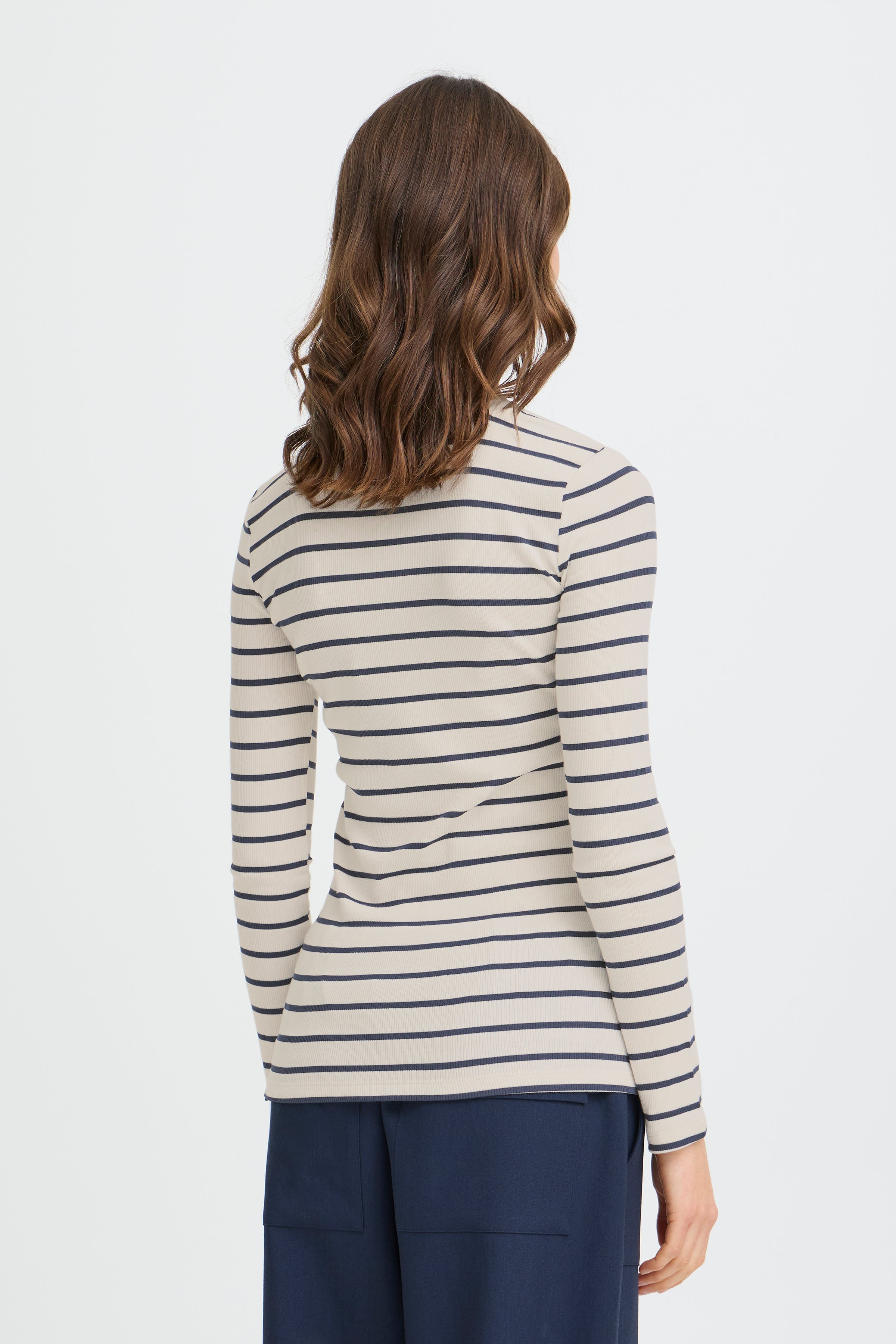 FRHIZAMOND Langærmet T-shirt LOOKBOOK BACK 20615551-900004446