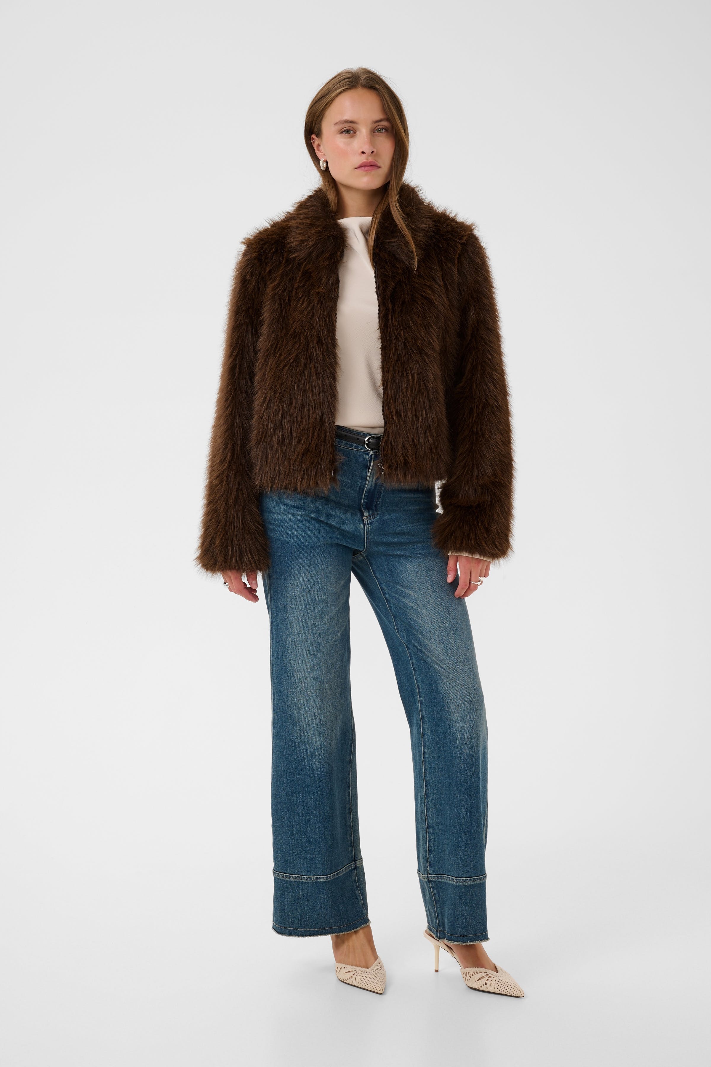 ZaselineSZ Faux Fur Yttertøy LOOKBOOK FRONT 30514186-190912