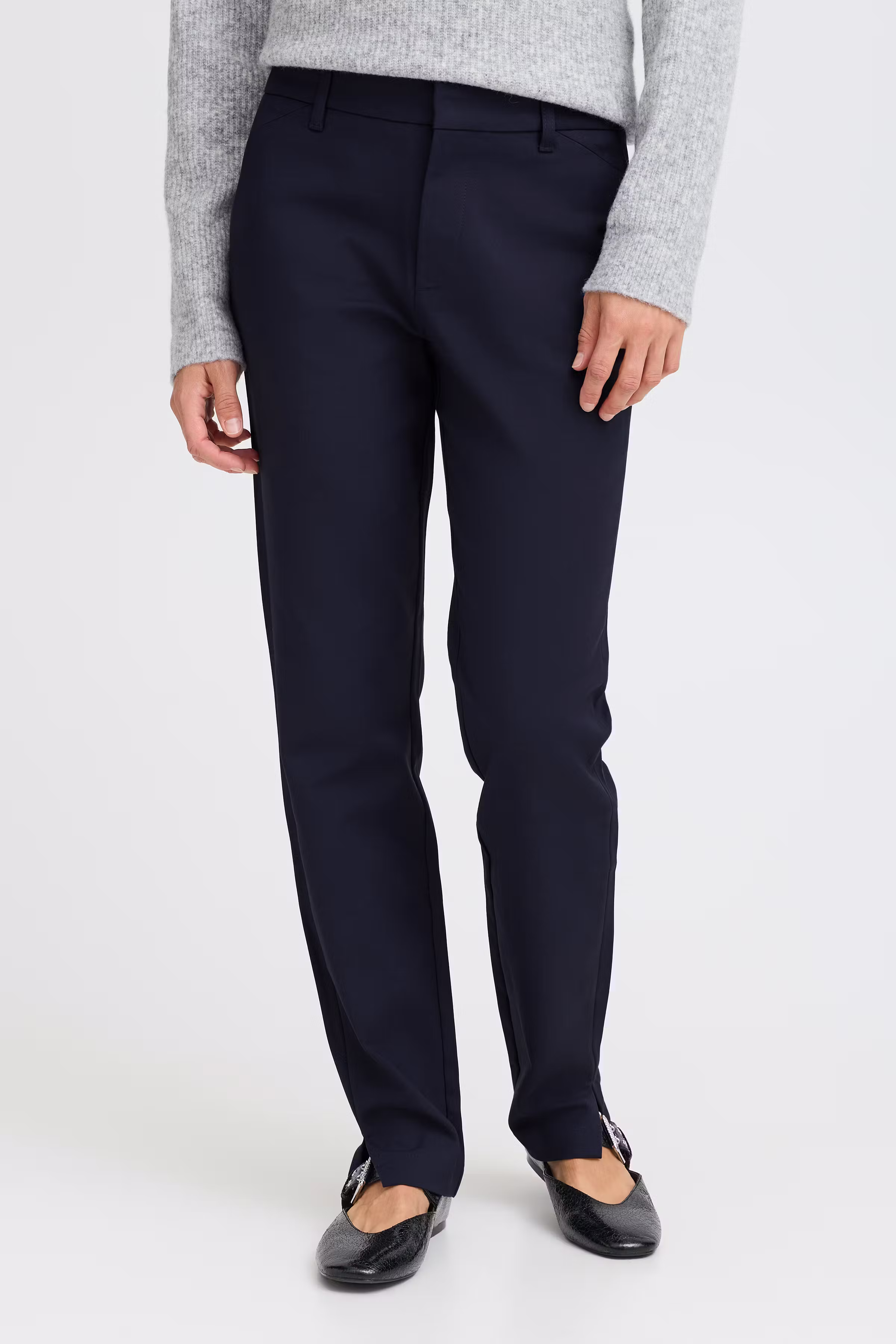 PZBINDY High Waist Long Skinny Leg Bukser LOOKBOOK FRONT 50206472-194020