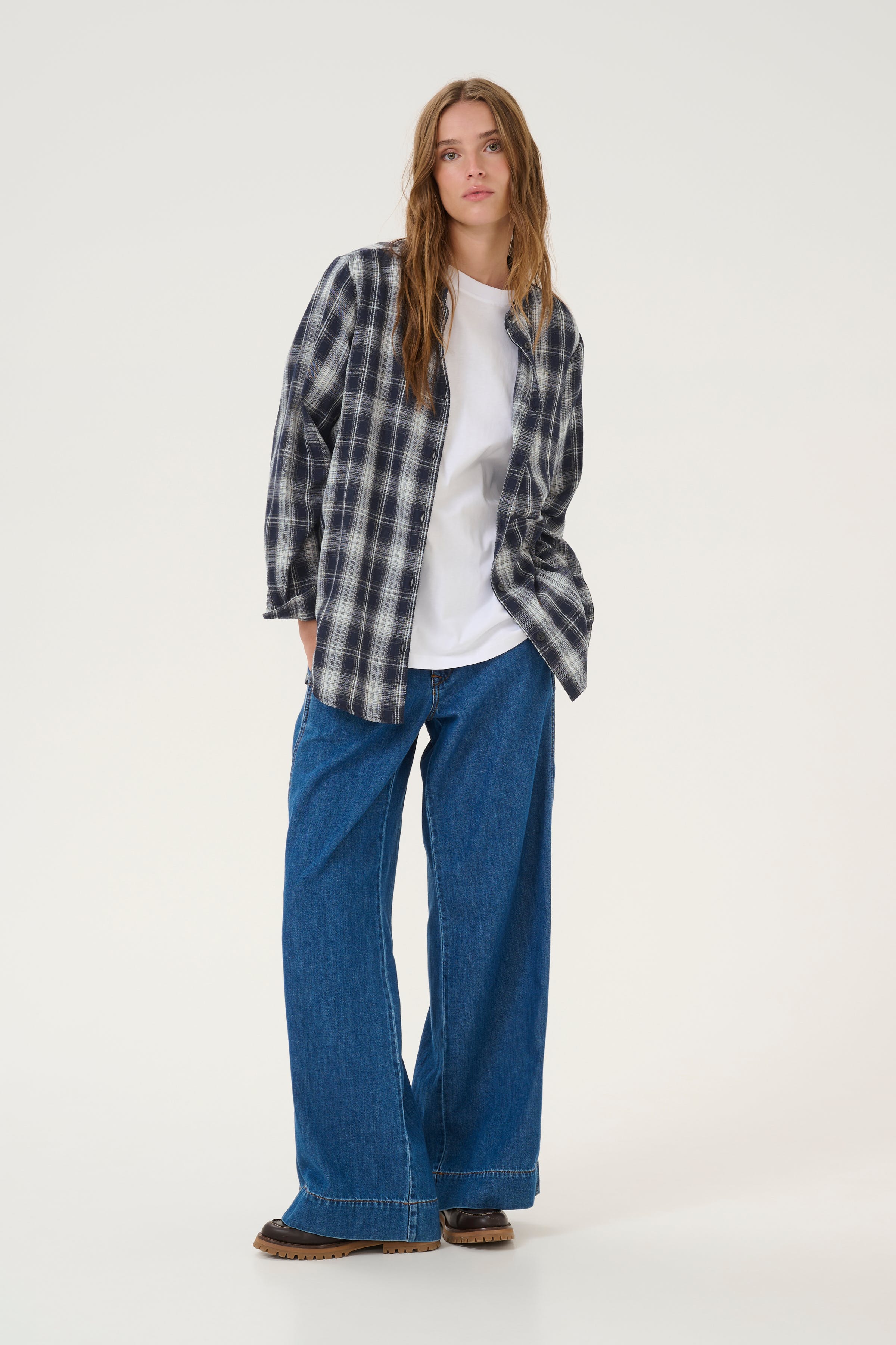 HarrisMW Geruite overhemd LOOKBOOK FRONT 10705091-107409