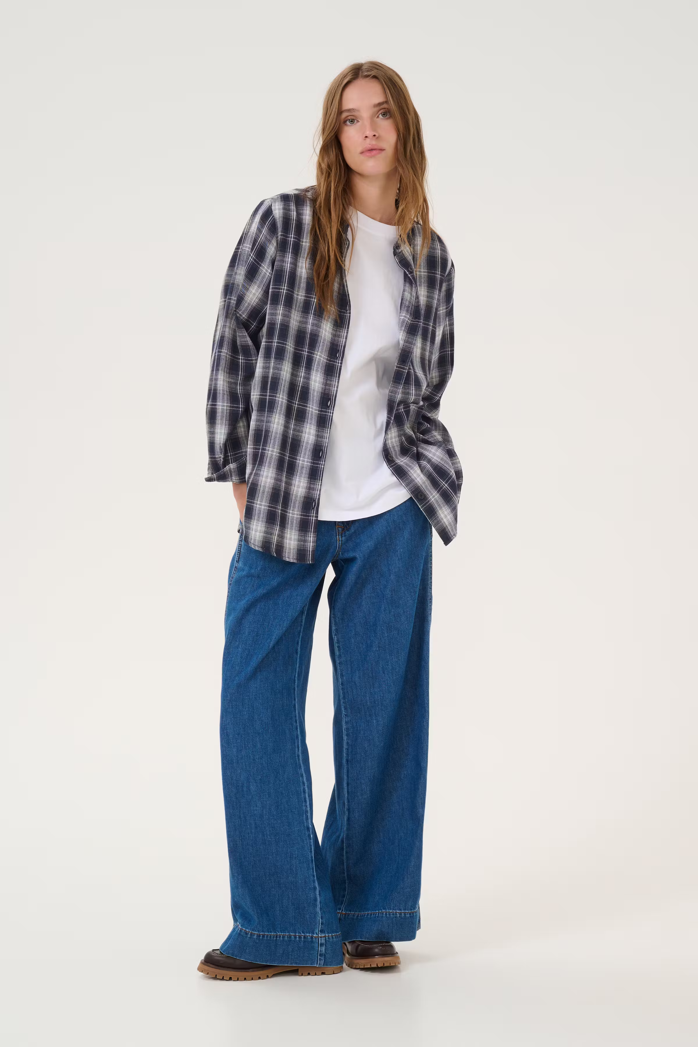 HarrisMW Checkered shirt LOOKBOOK FRONT 10705091-107409