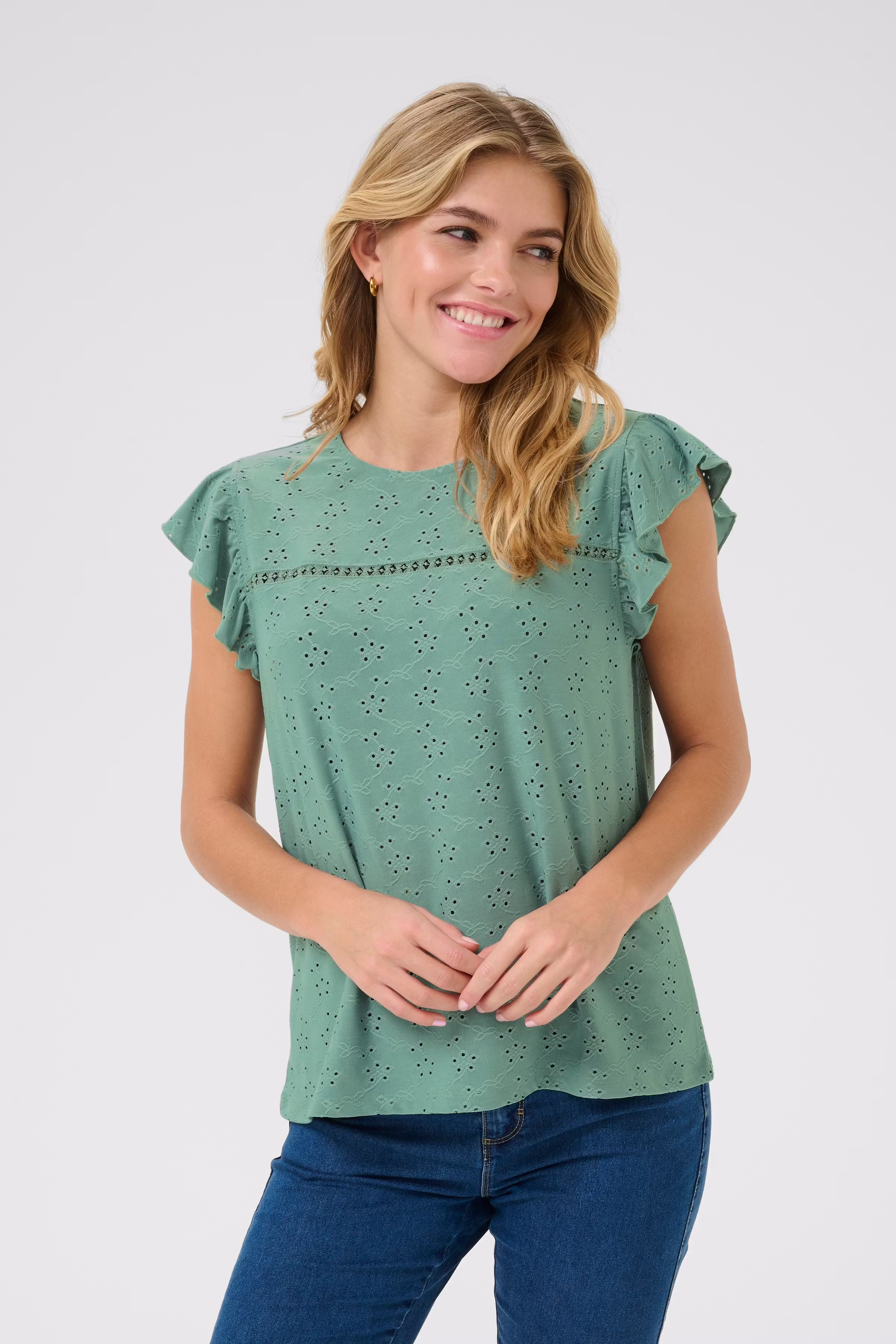 KAtyra Bluse LOOKBOOK FRONT 10510402-108102