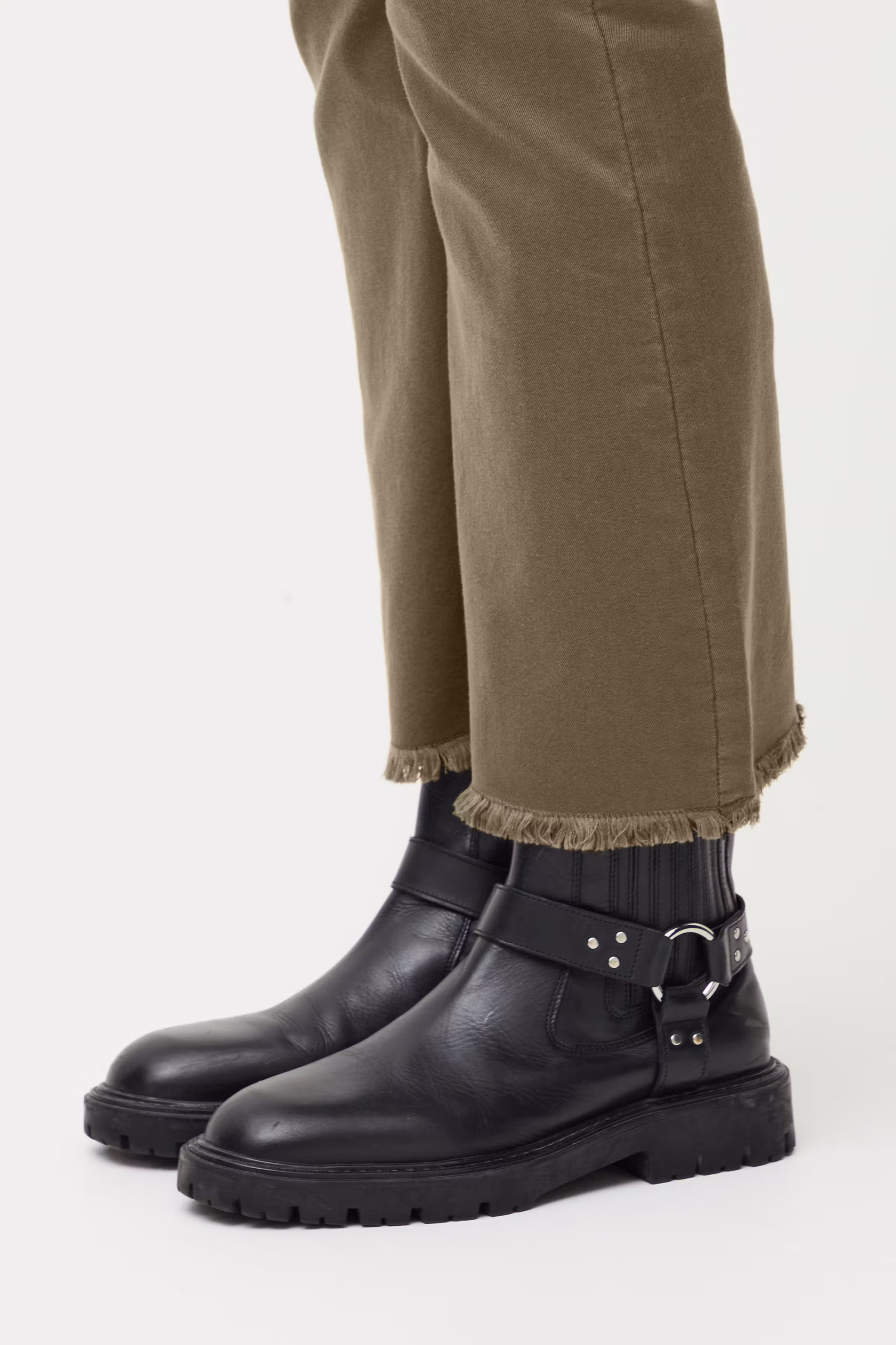 PZROSITA High Waist Kick Flared Leg Bukser LOOKBOOK DETAIL 50207869-190510