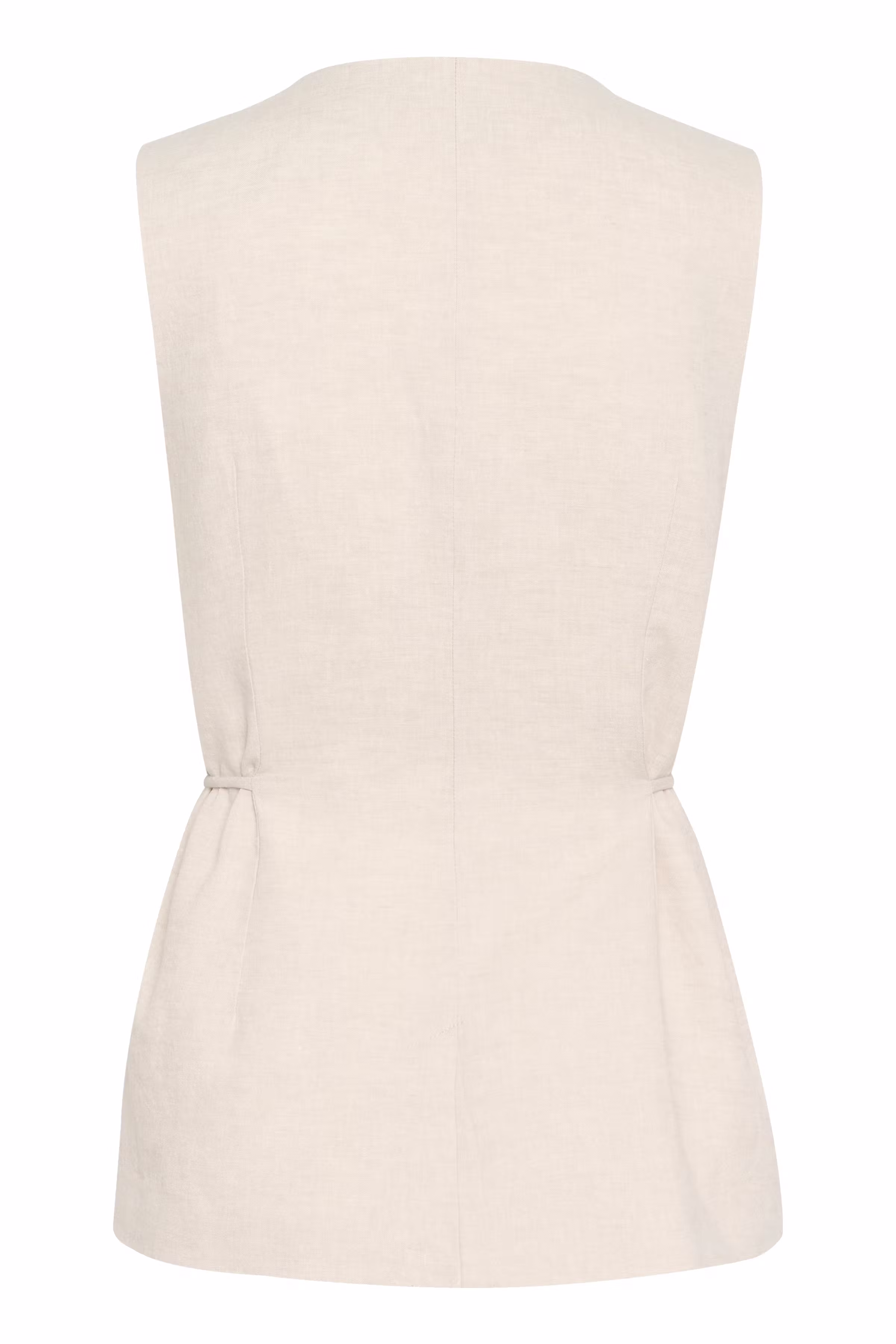 FaridaIW Linen Waistcoat PACK BACK 30110439-1304031