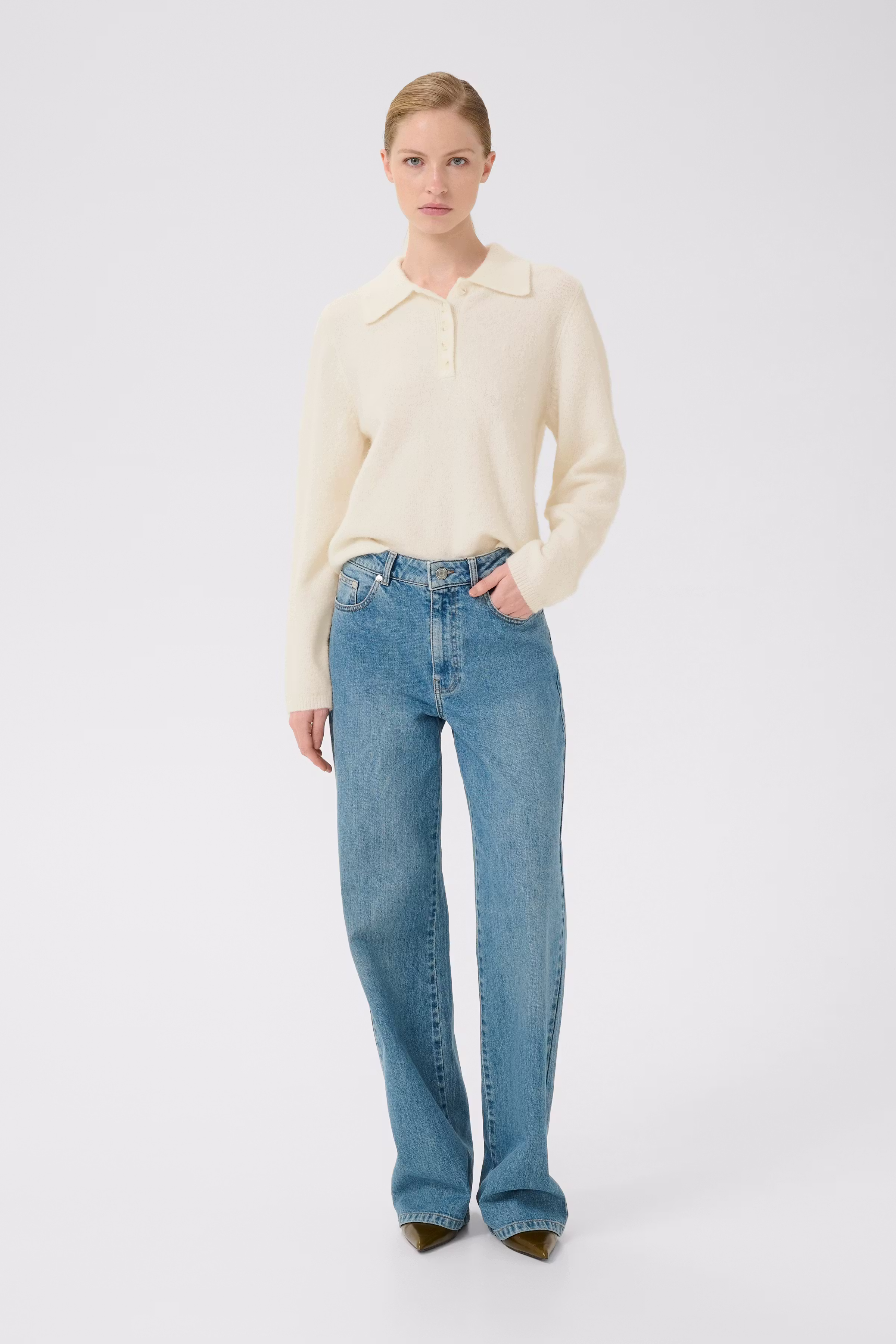 GZalpha Polo Pullover LOOKBOOK FRONT 10910589-102336