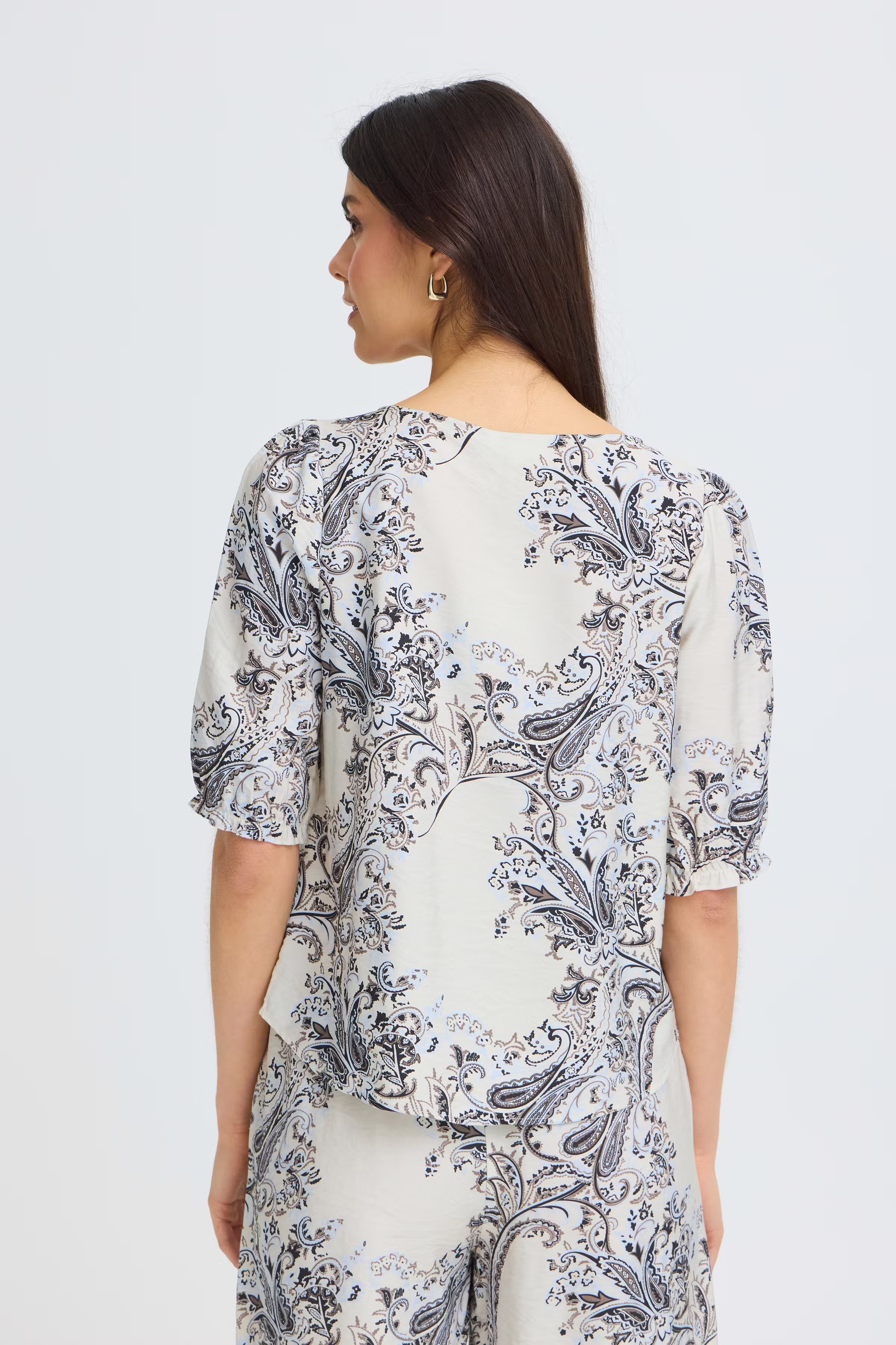 FRADARA Blus LOOKBOOK BACK 20617823-900008068