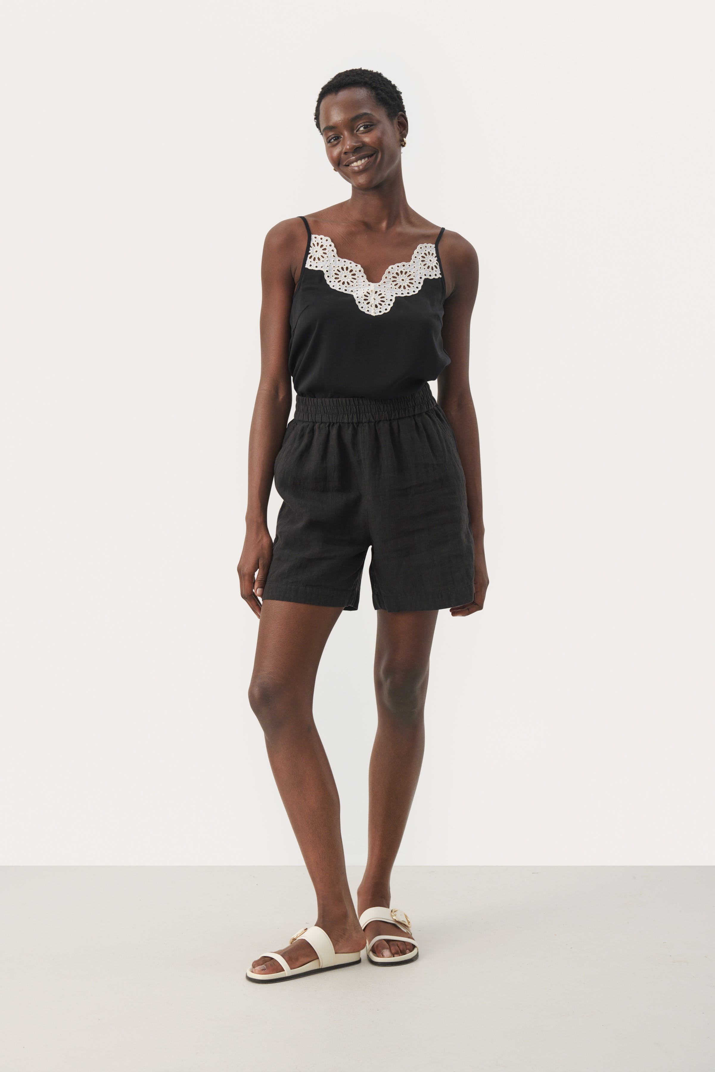 GerdPW Hørshorts LOOKBOOK FRONT 30308596-194008