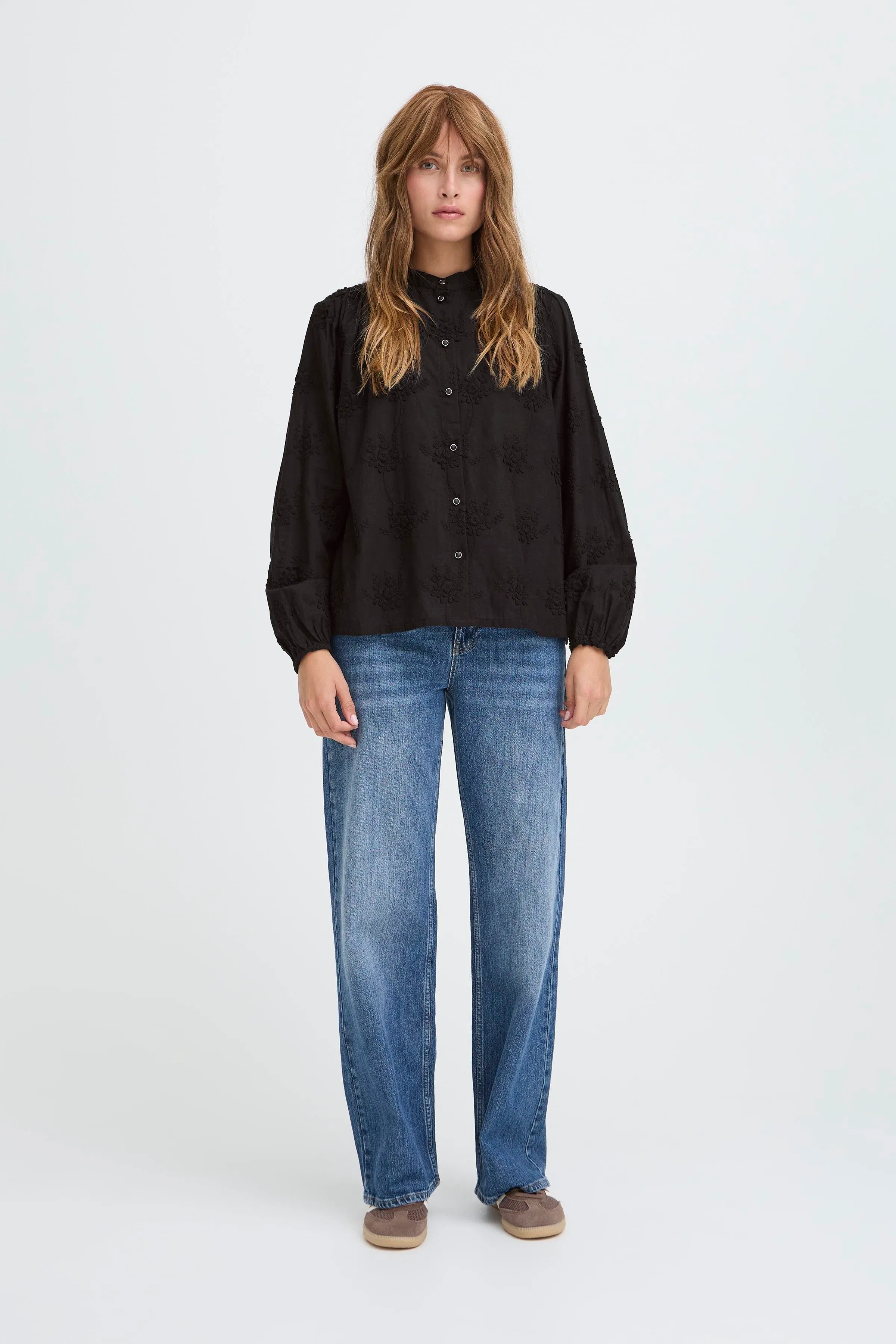 PZSANNE Skjorte LOOKBOOK FRONT 50210025-193911