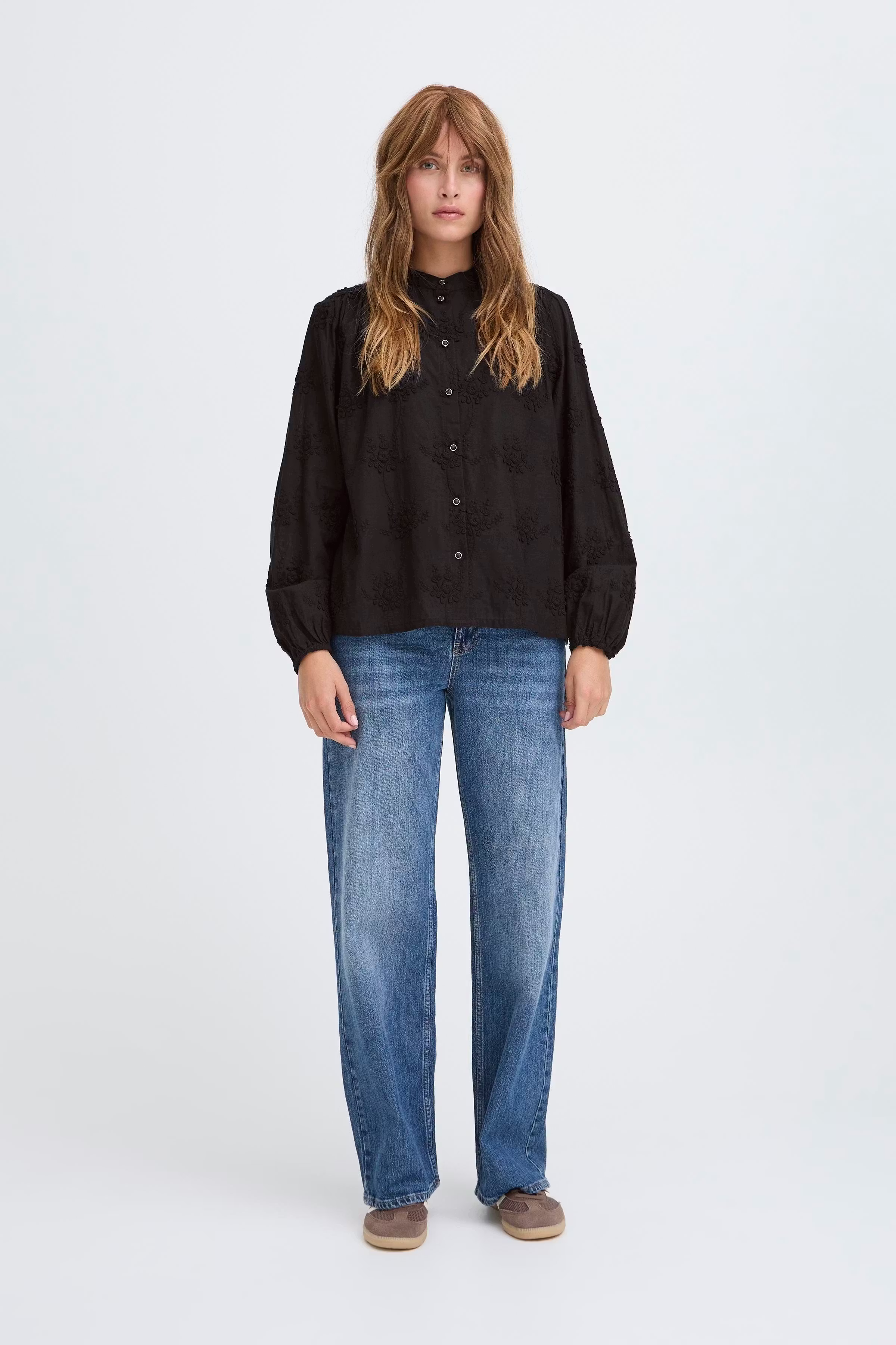 PZSANNE Skjorte LOOKBOOK FRONT 50210025-193911