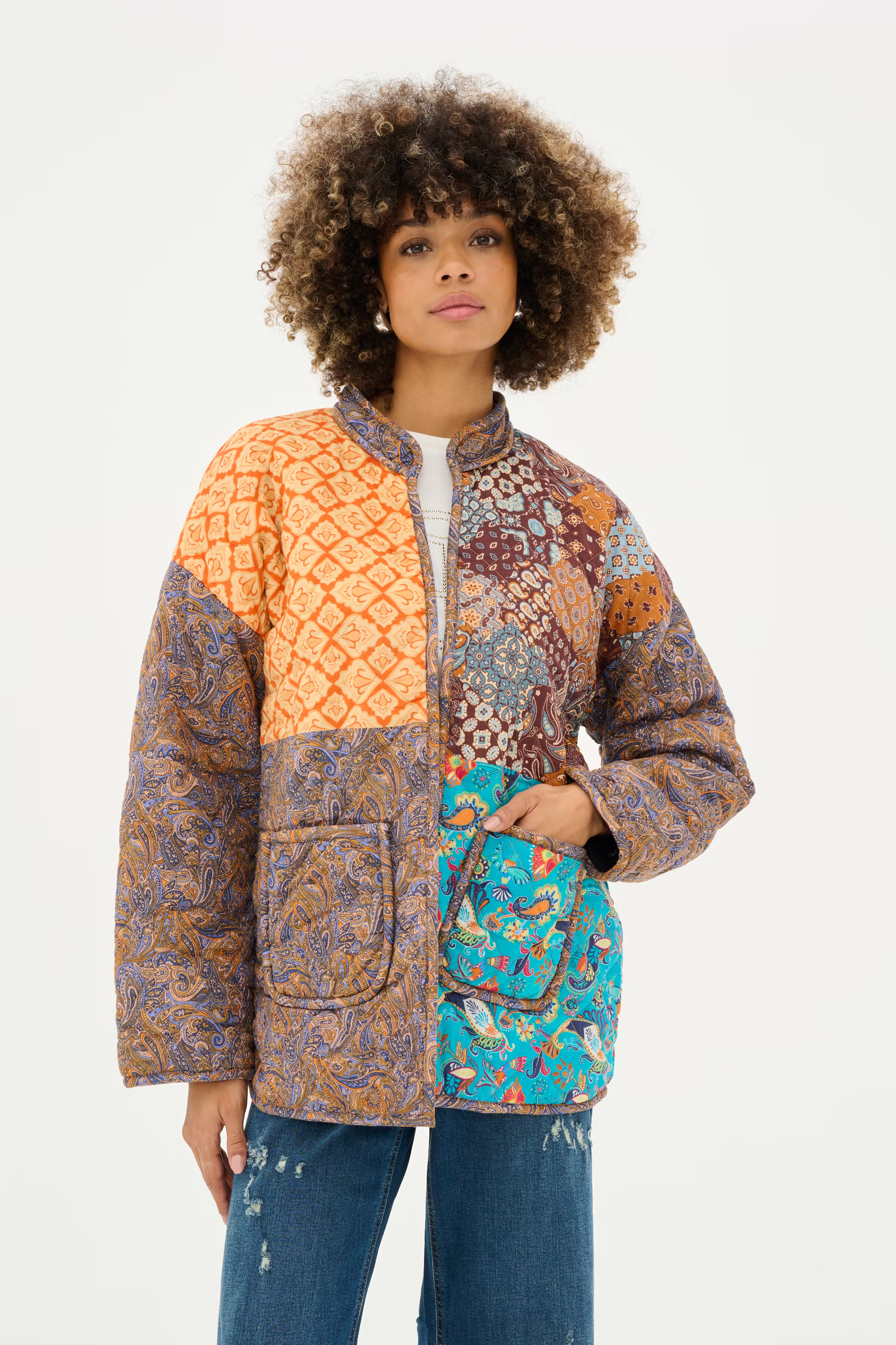 CUemilia Quilted Jacket LOOKBOOK FRONT 50111448-107043