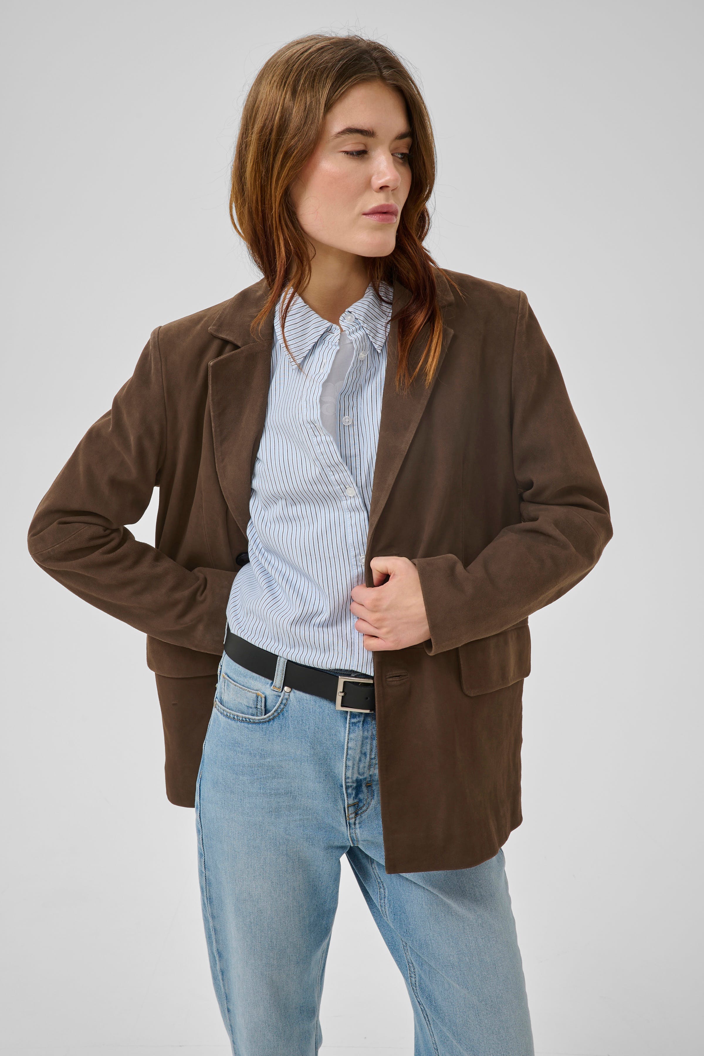 TaraMW Wildleder-Blazer LOCATION NONE 10705298-190840