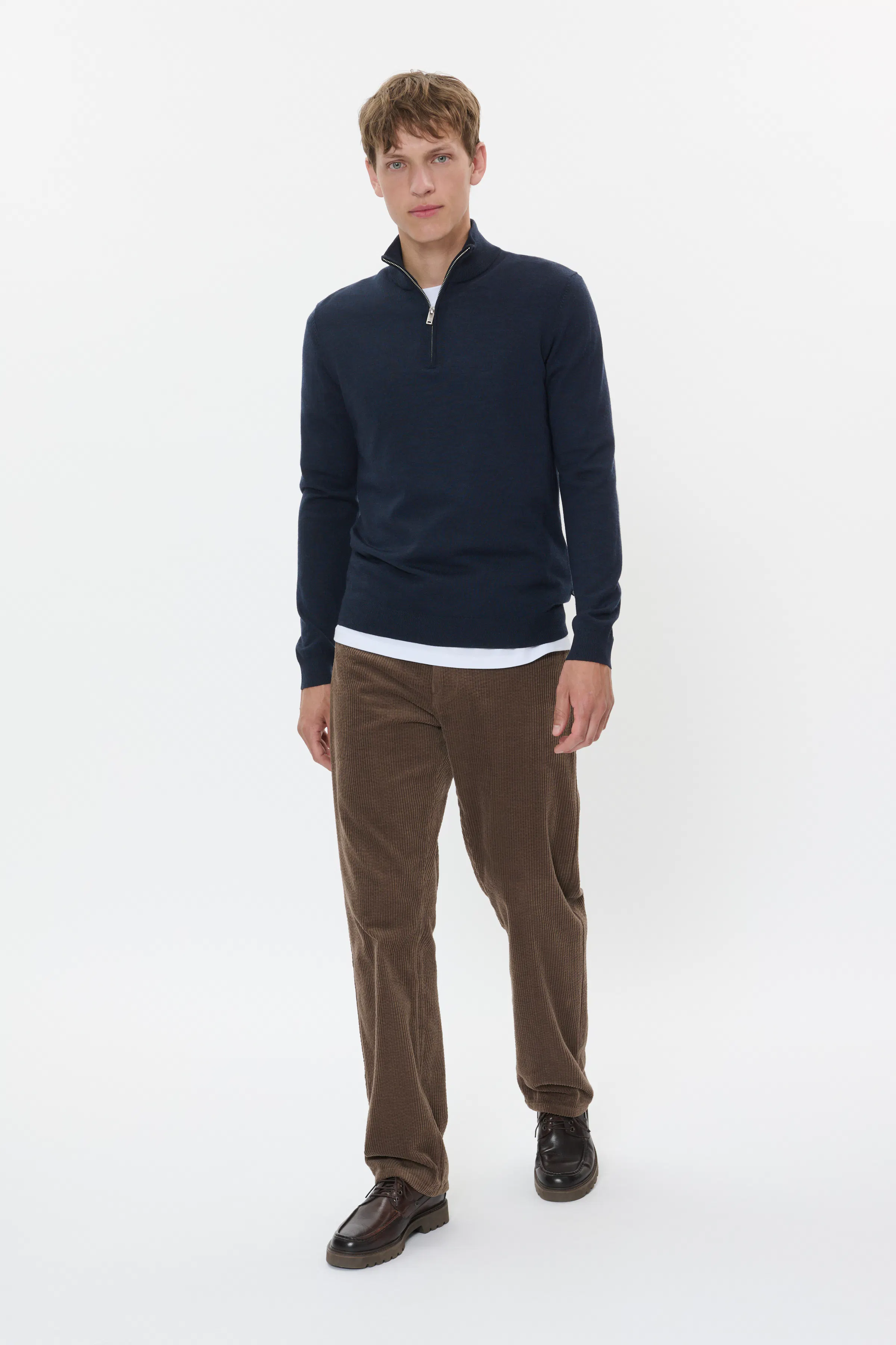 MAmason Merino Pullover LOOKBOOK FRONT 30207103-1940111
