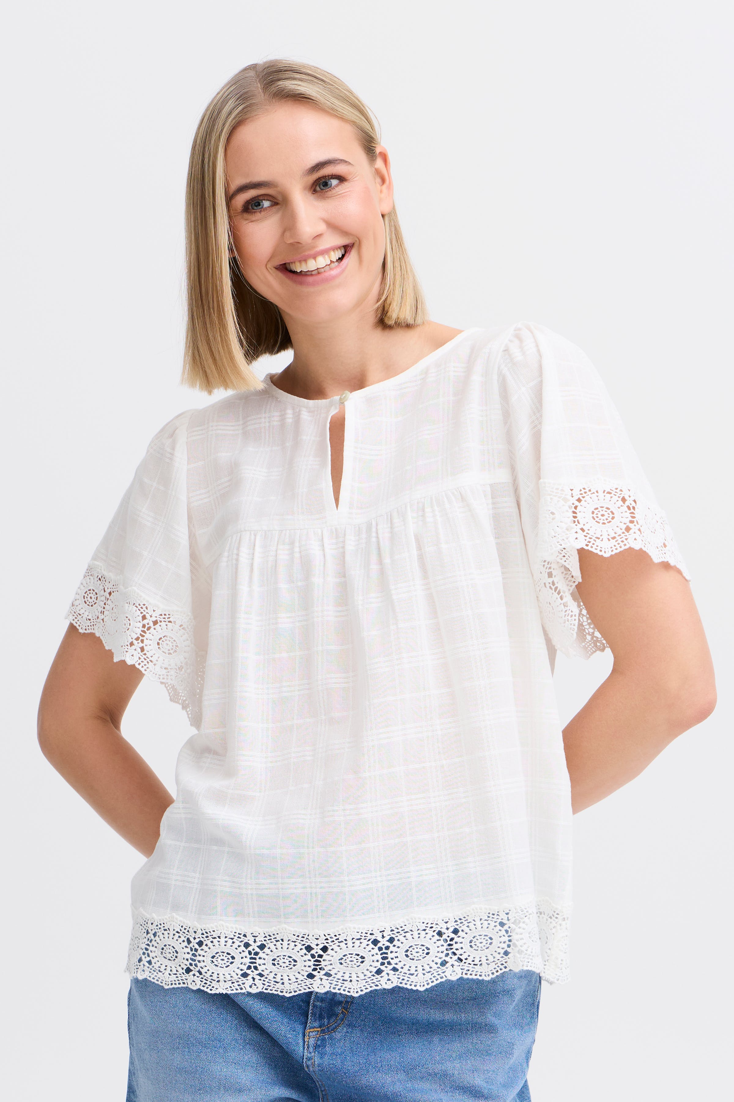 FRLANA Bluse LOOKBOOK FRONT 20615463-110701