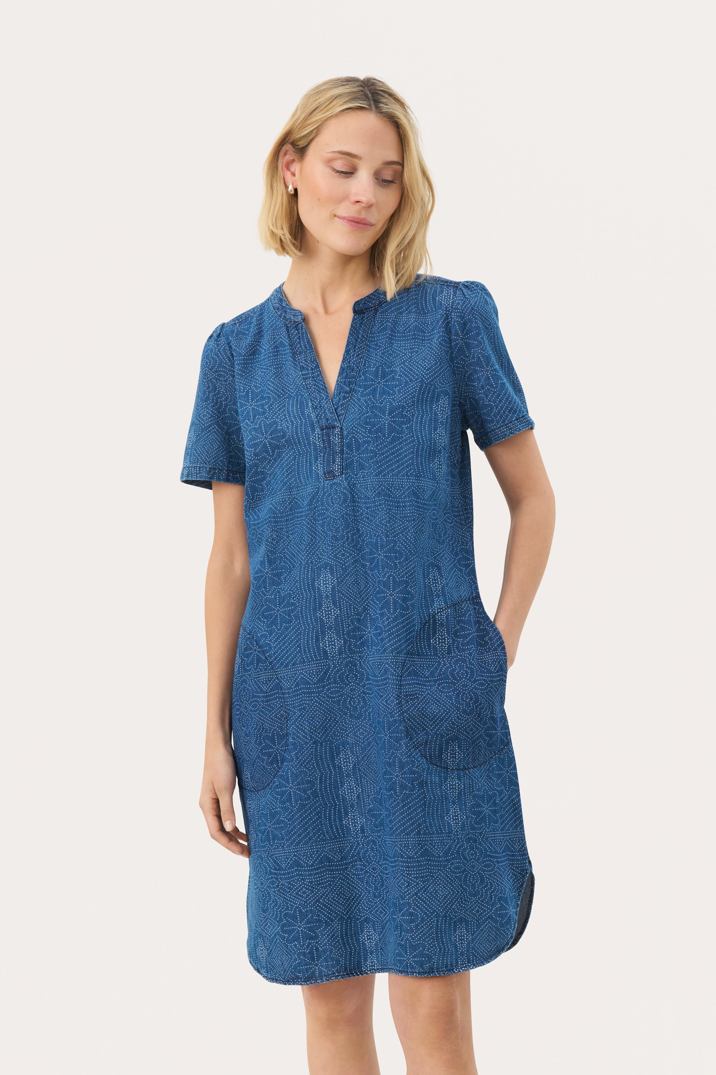 AminasePW Denim Dress LOOKBOOK FRONT 30309543-303961