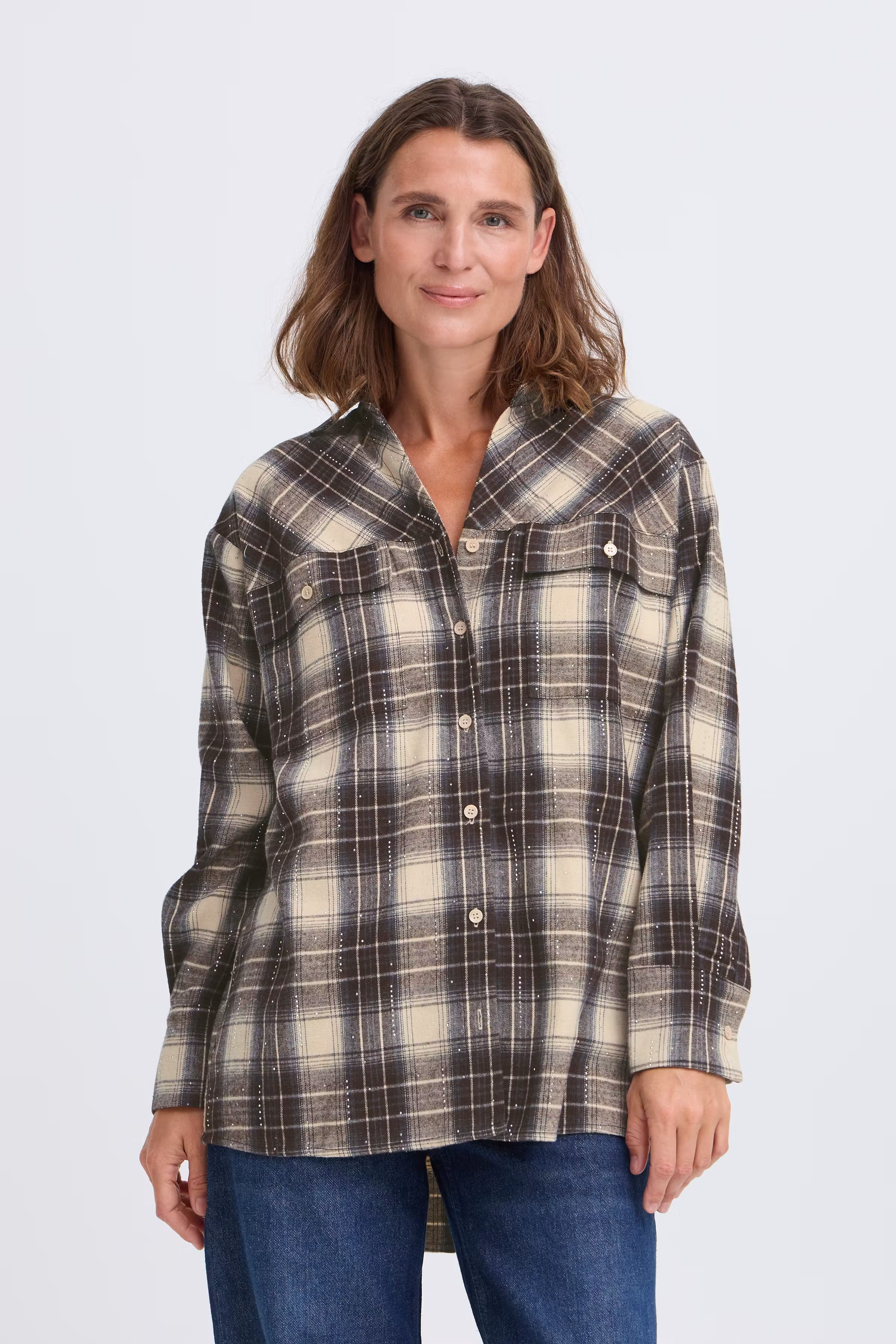 PZKAMMA Skjorte LOOKBOOK FRONT 50210942-900016210