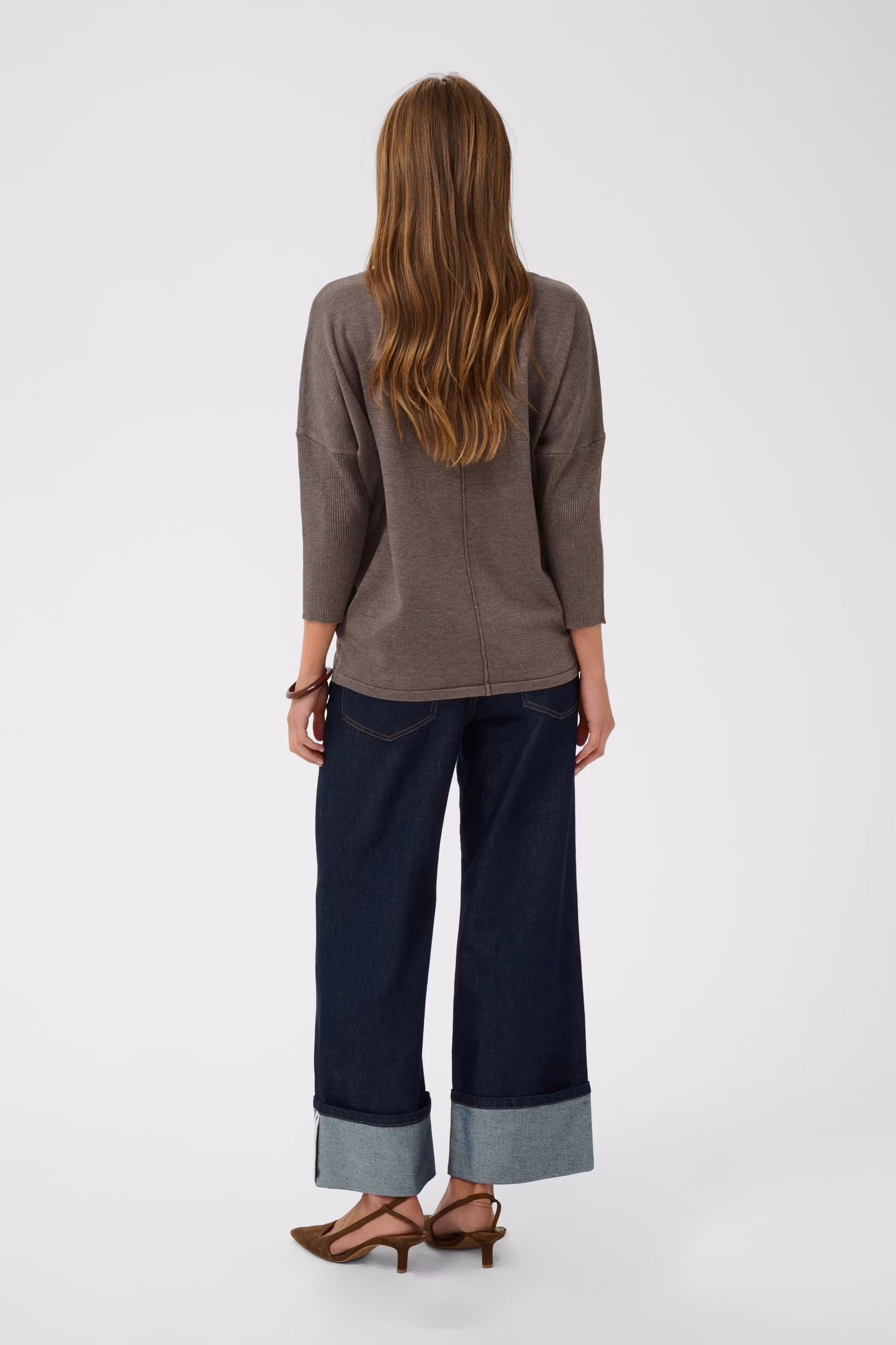 MilaSZ R-Neck Pullover LOOKBOOK BACK 30500003-1914301