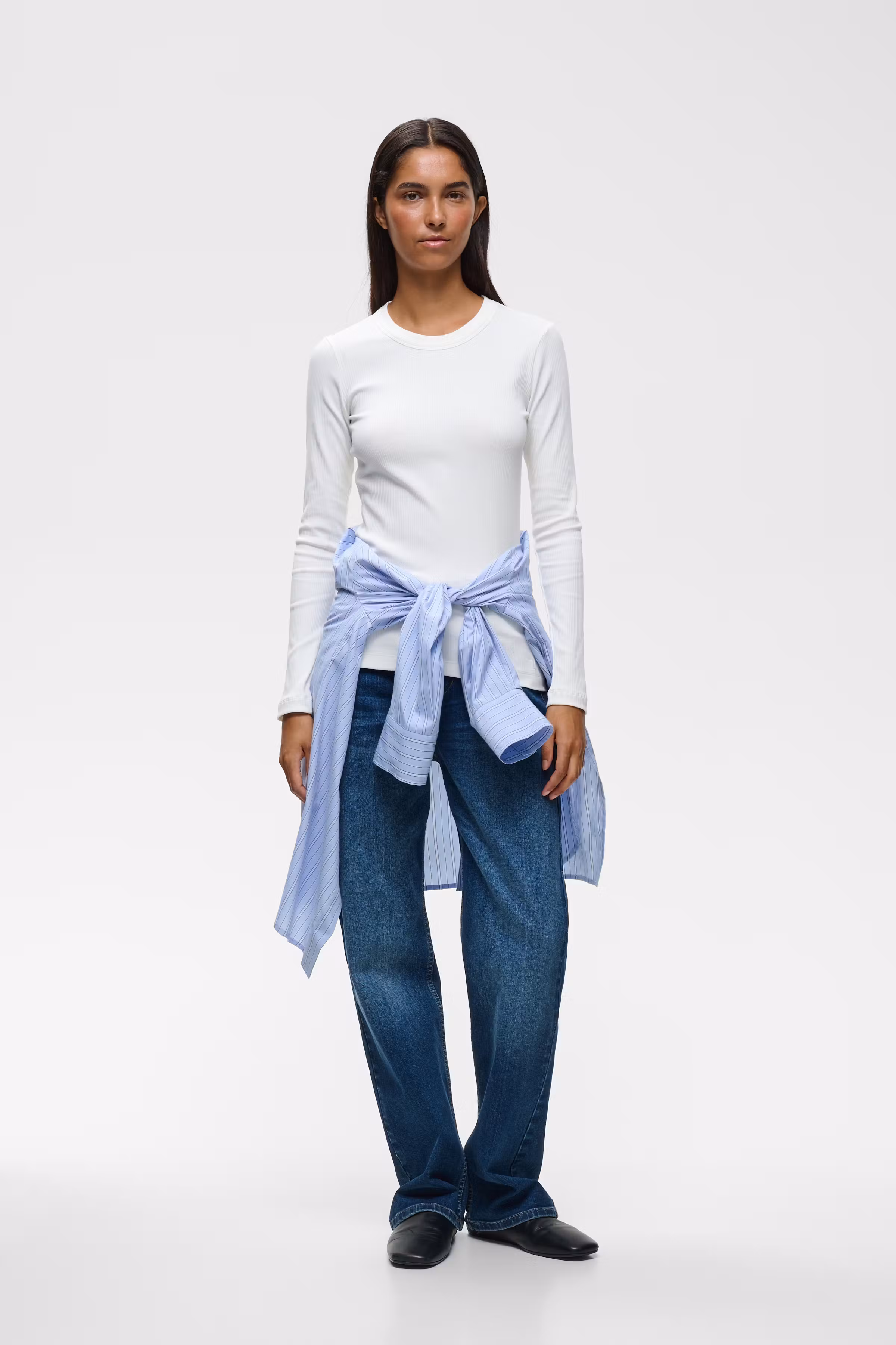 DagnaIW Langarm-Shirt LOOKBOOK FRONT 30106649-110701