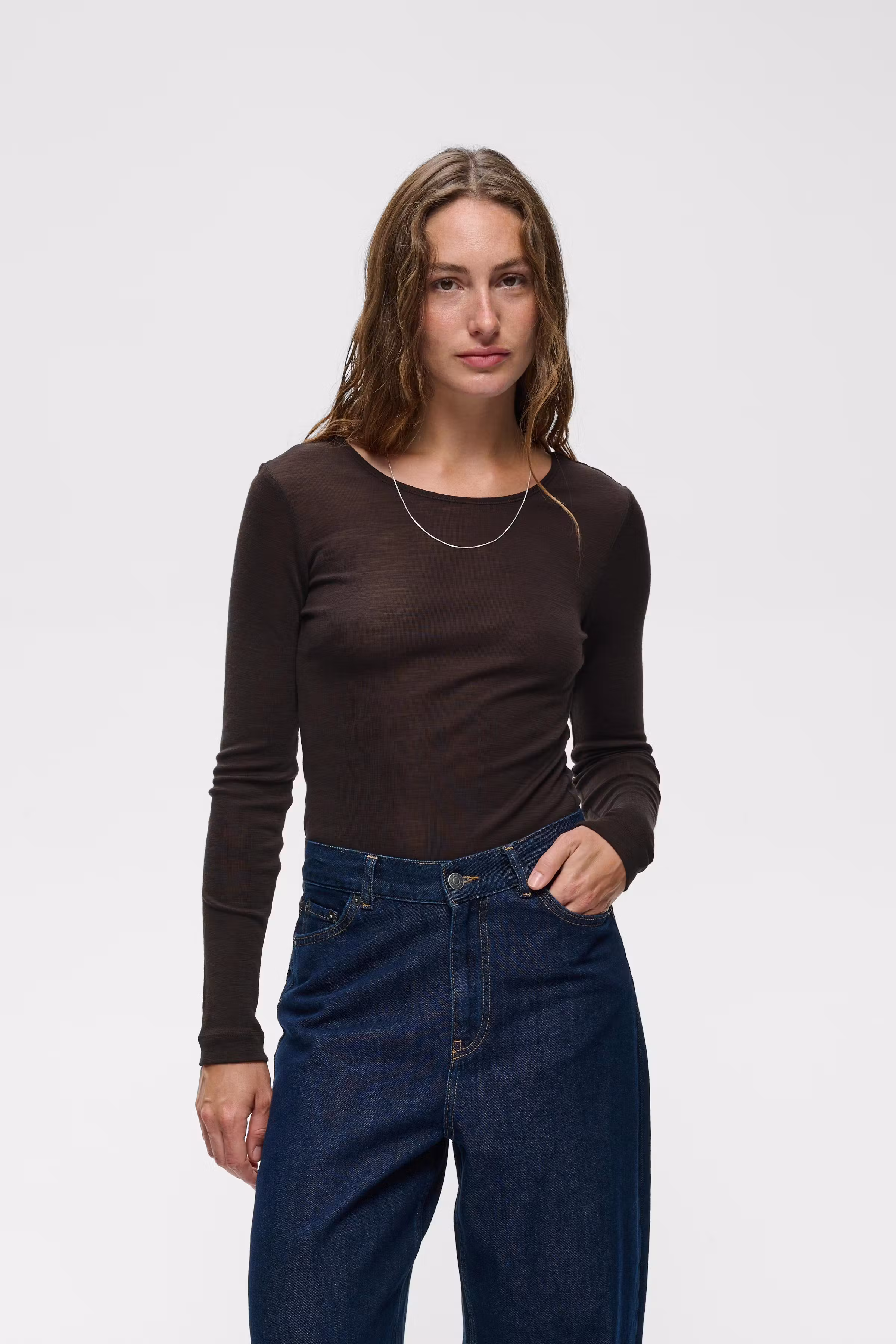 FangIW Wool long sleeved T-shirt LOOKBOOK FRONT 30106096-191109