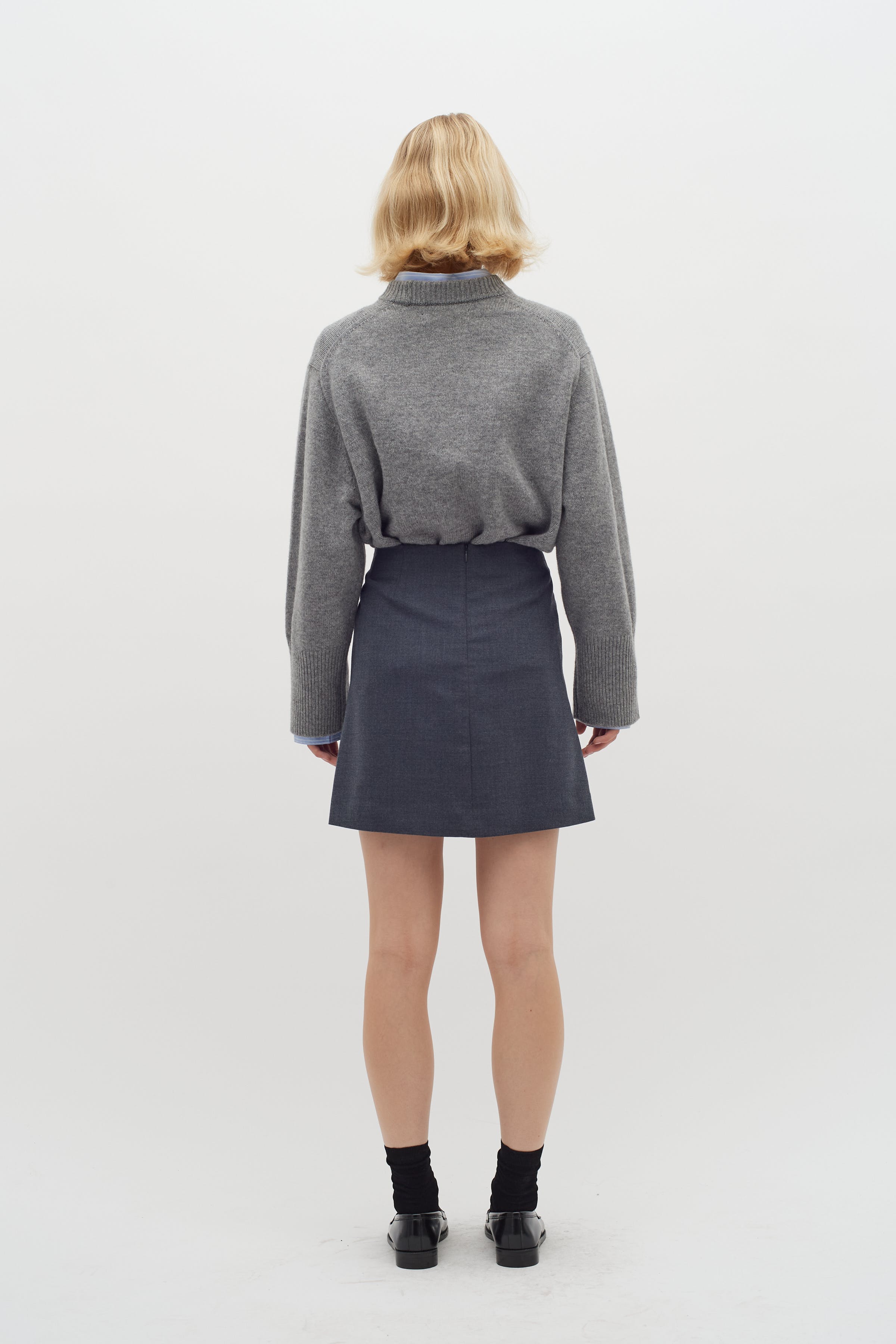 BuneIW Kjol LOOKBOOK BACK 30108583-302304