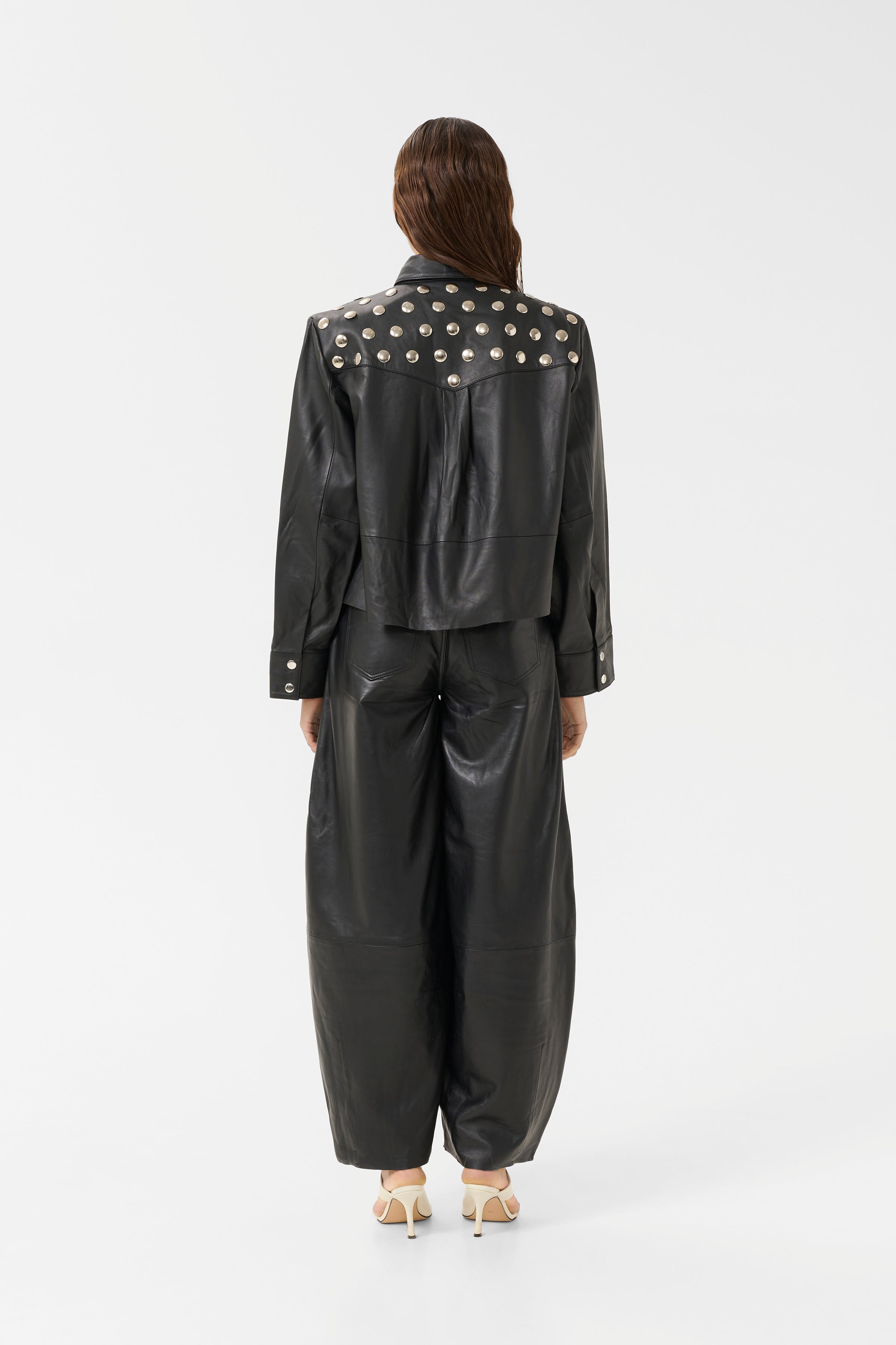 GZrio Leder Hemd LOOKBOOK BACK 10910464-100017