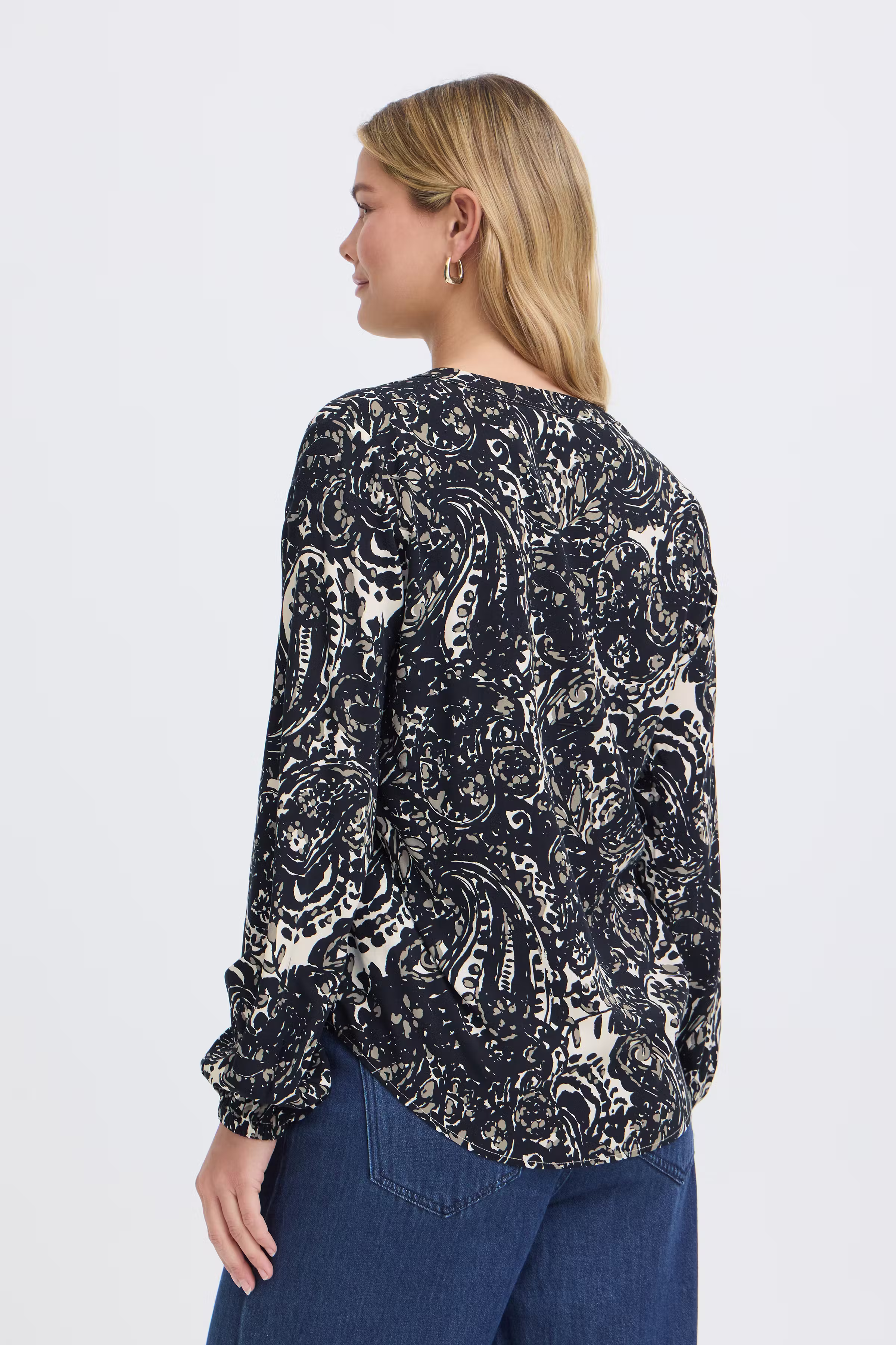 FRFLOWA Blus LOOKBOOK BACK 20618003-900010063