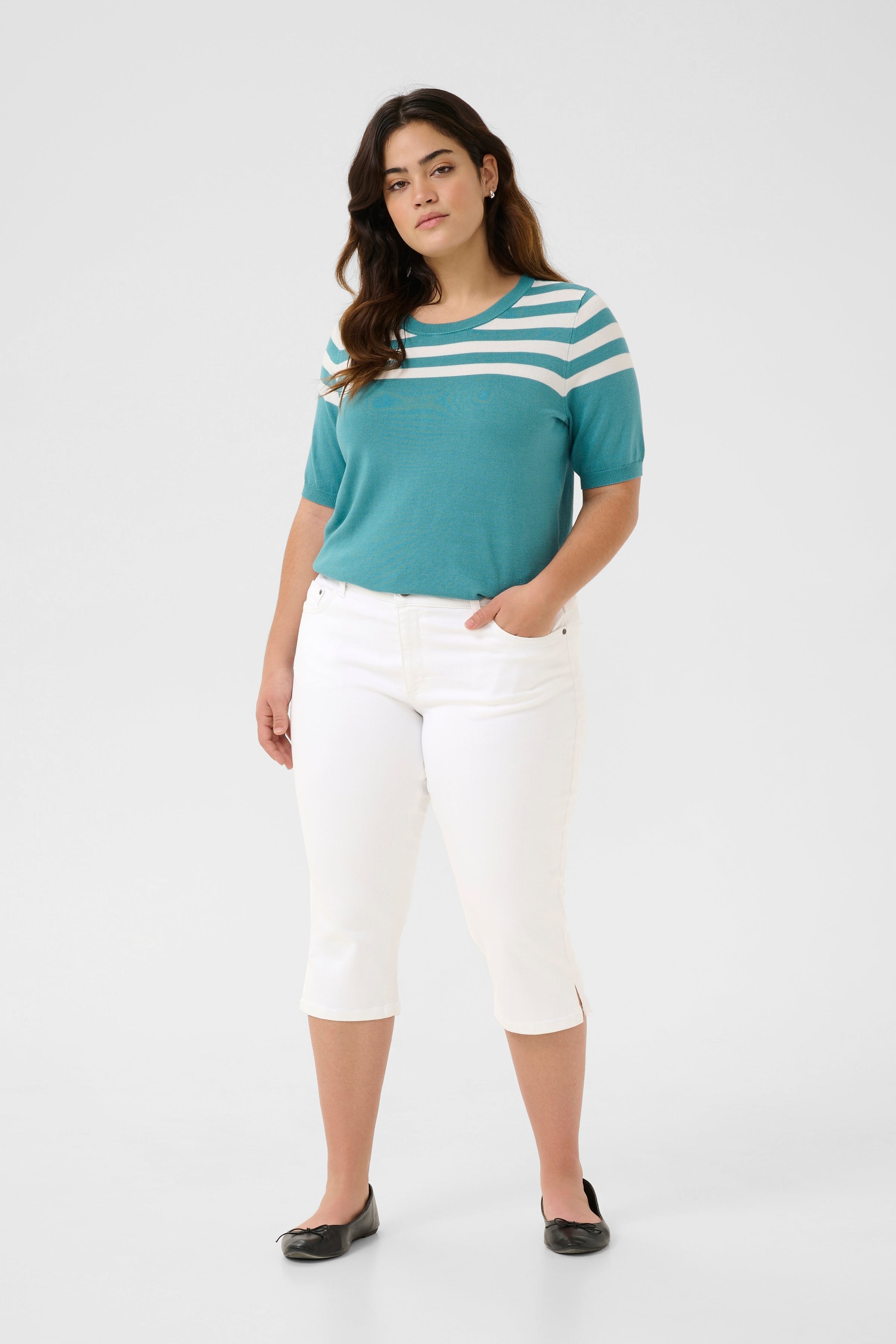 KCzeline Capri bukser LOOKBOOK FRONT 10583286-110602