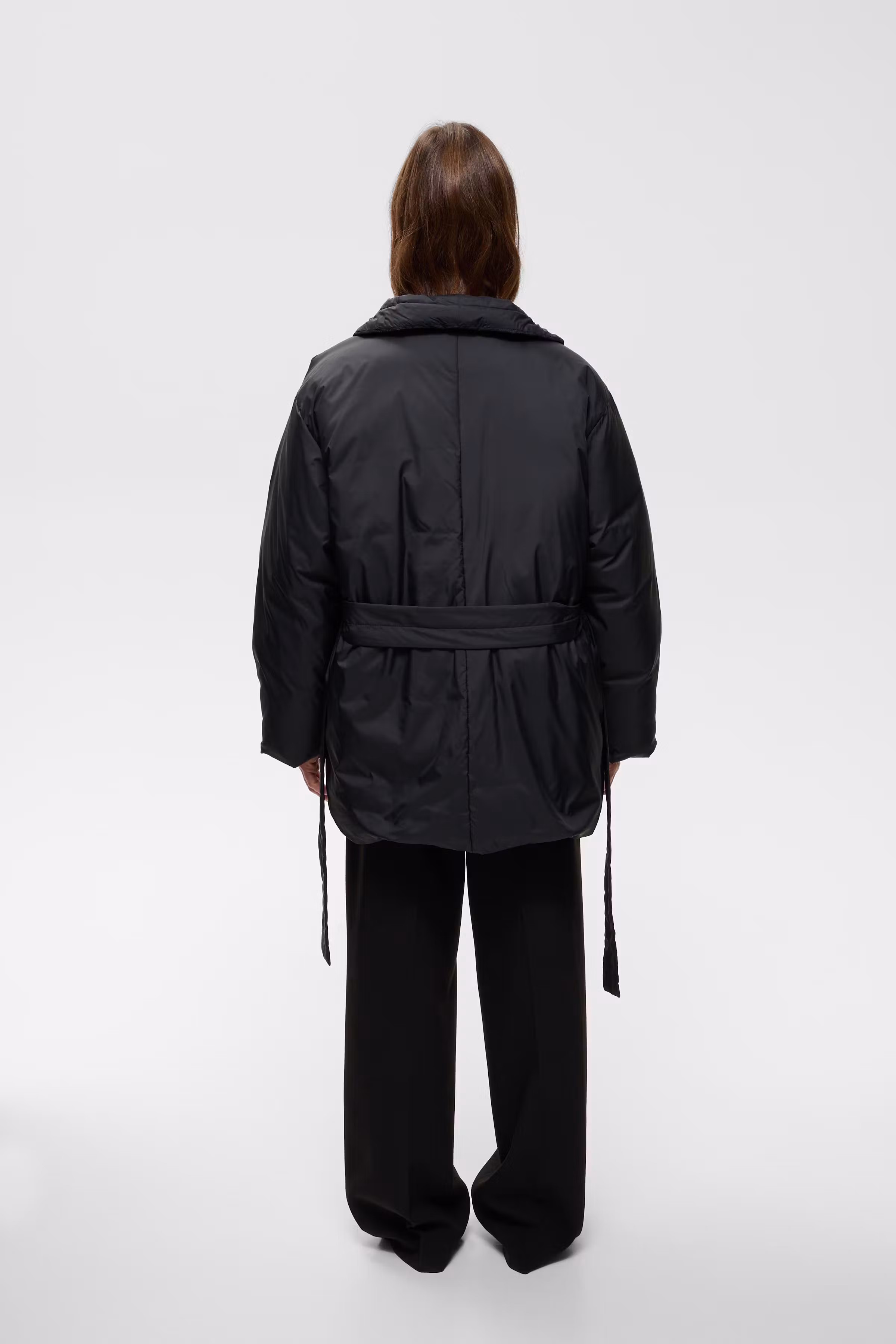 ZINNAHIW Steppjacke mit Gürtel LOOKBOOK BACK 30112660-194008
