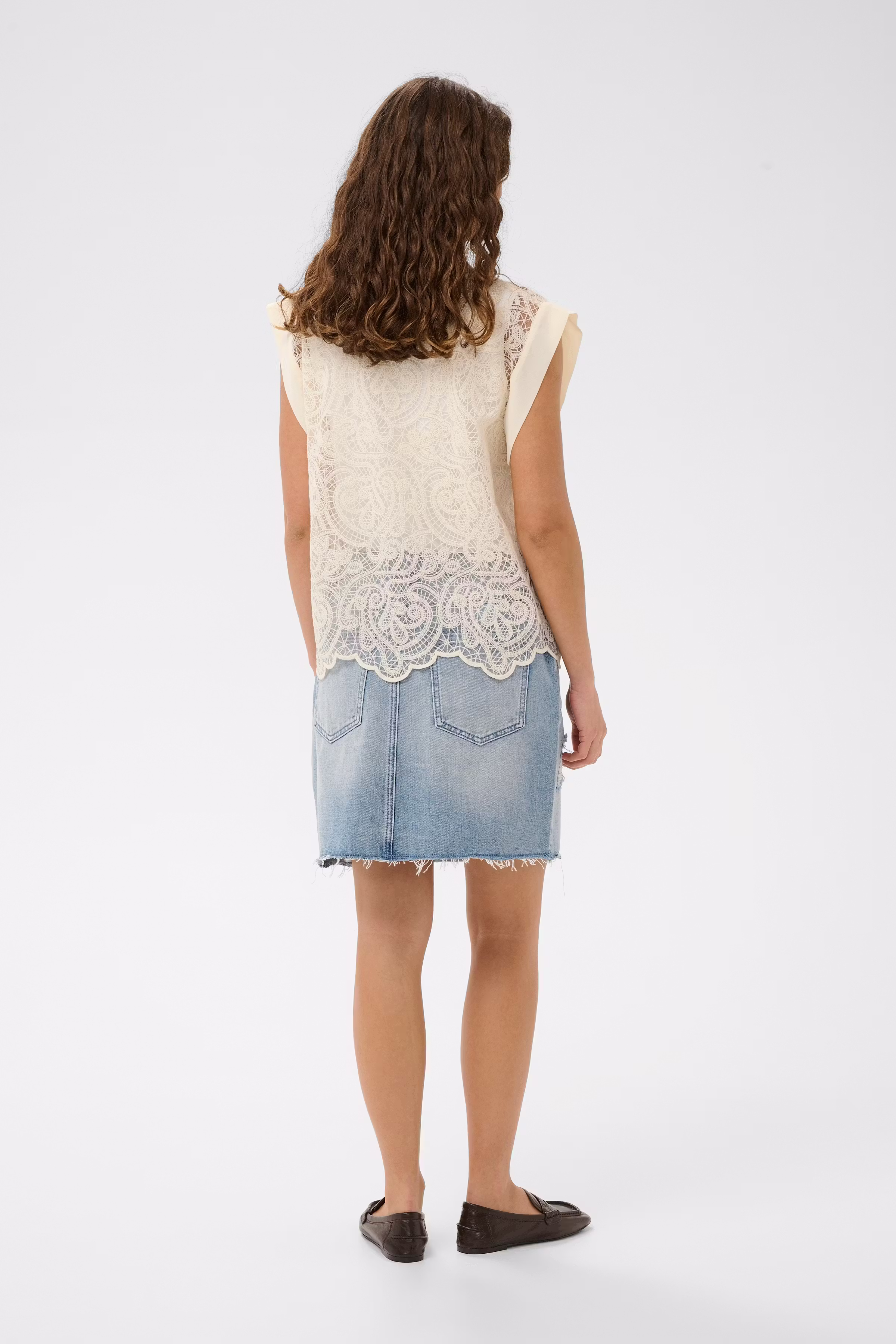 CUjuko Blondebluse LOOKBOOK BACK 50113001-120304