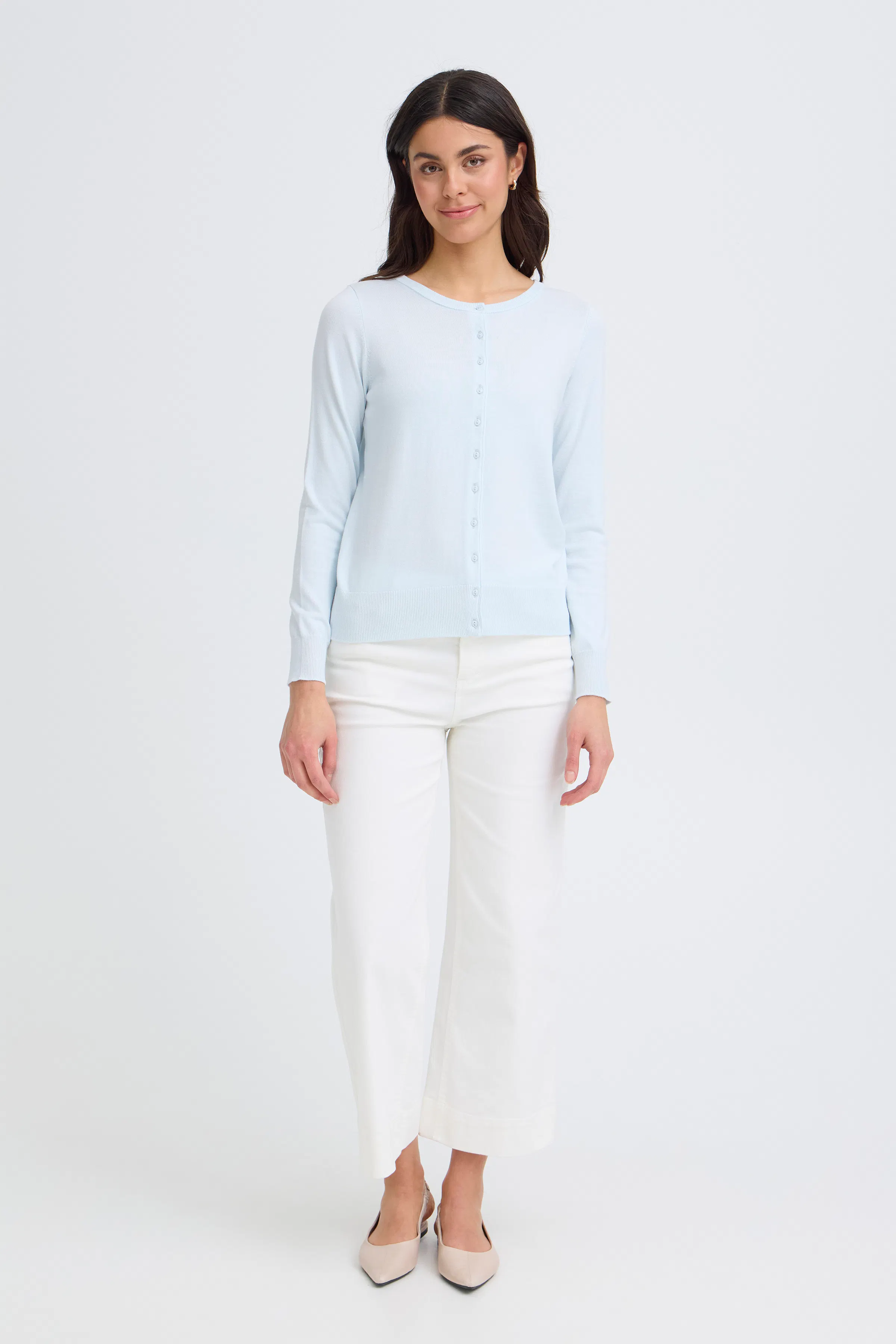 FRZubasic Cardigan LOOKBOOK FRONT 20604187-124303