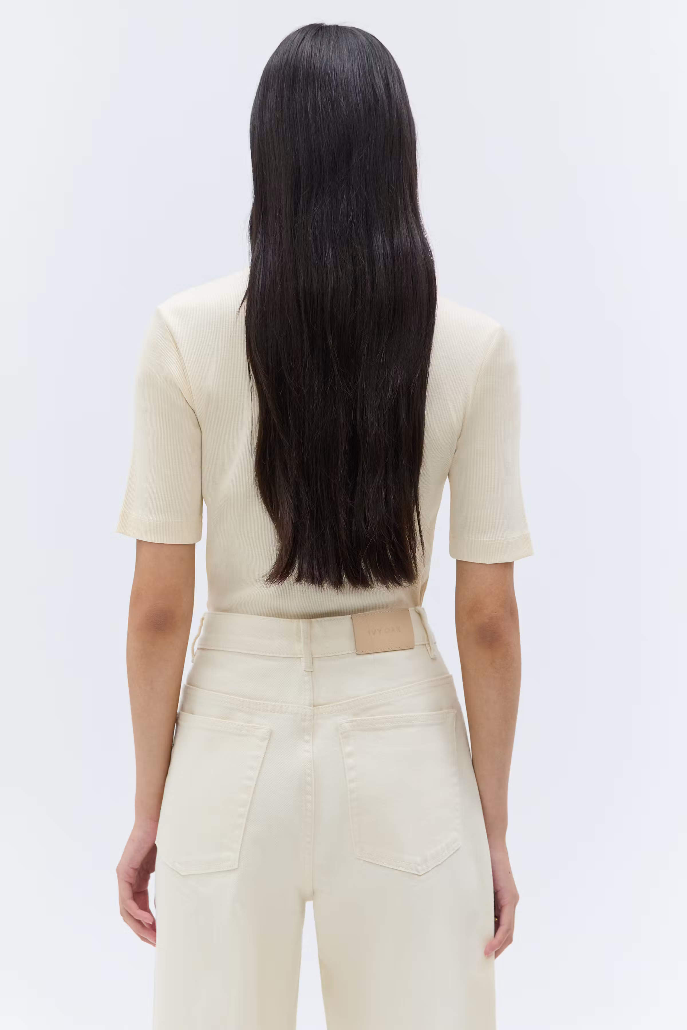IOPrijanka Jeans LOOKBOOK BACK 30600160-WH011