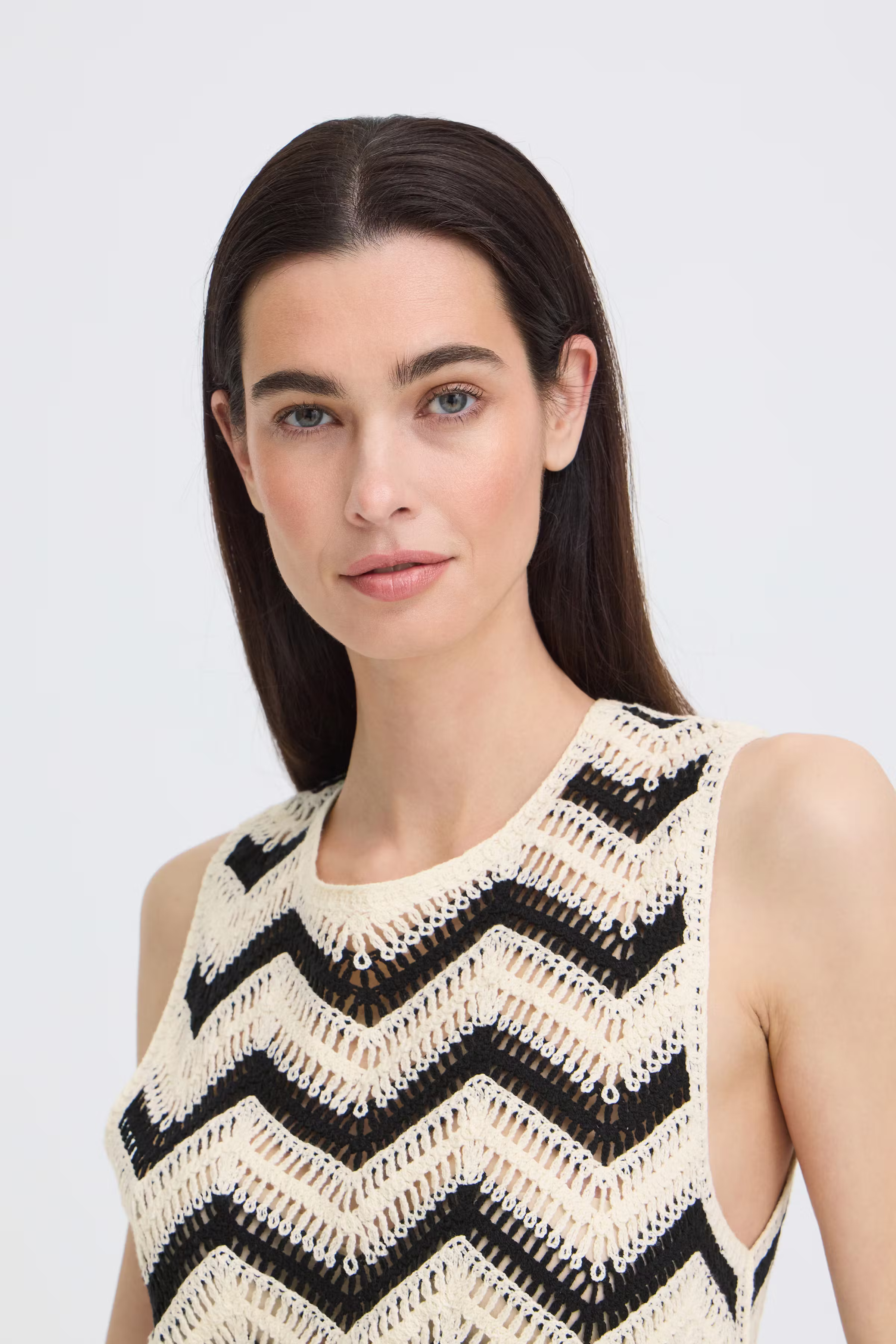 BYOESRA Strikket vest LOOKBOOK DETAIL 20818942-900008122
