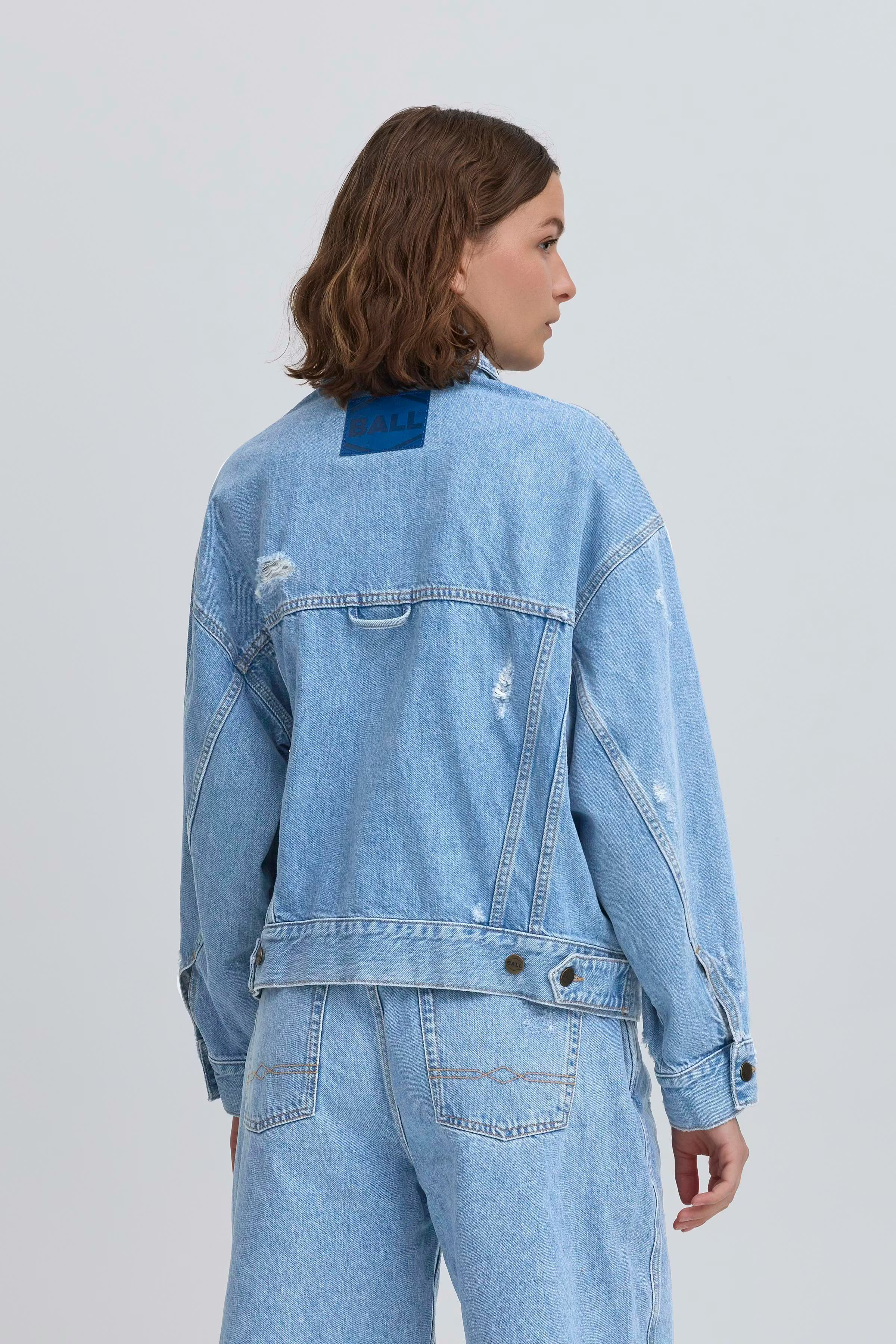 BASERRE Causal jas LOOKBOOK BACK 50405172-204625