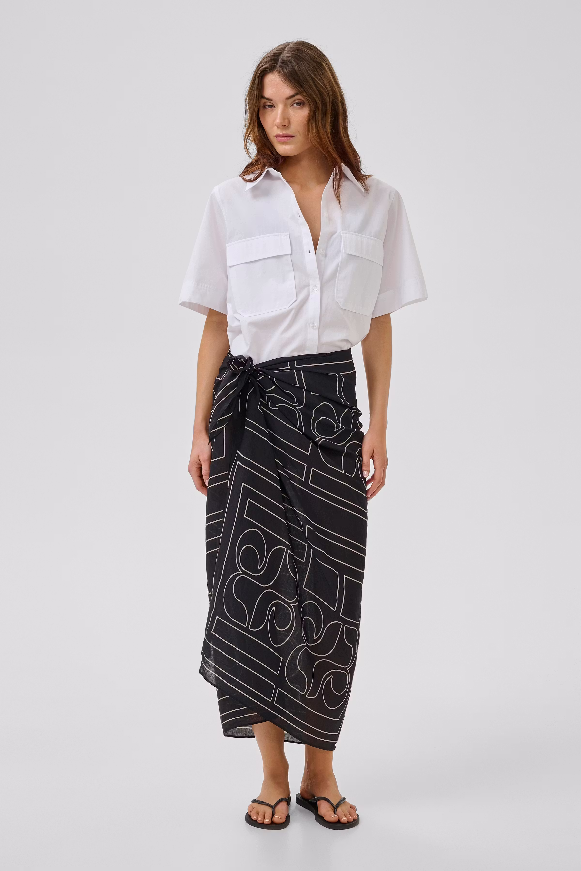 SunMW Sjaal LOOKBOOK FRONT 10705174-100031