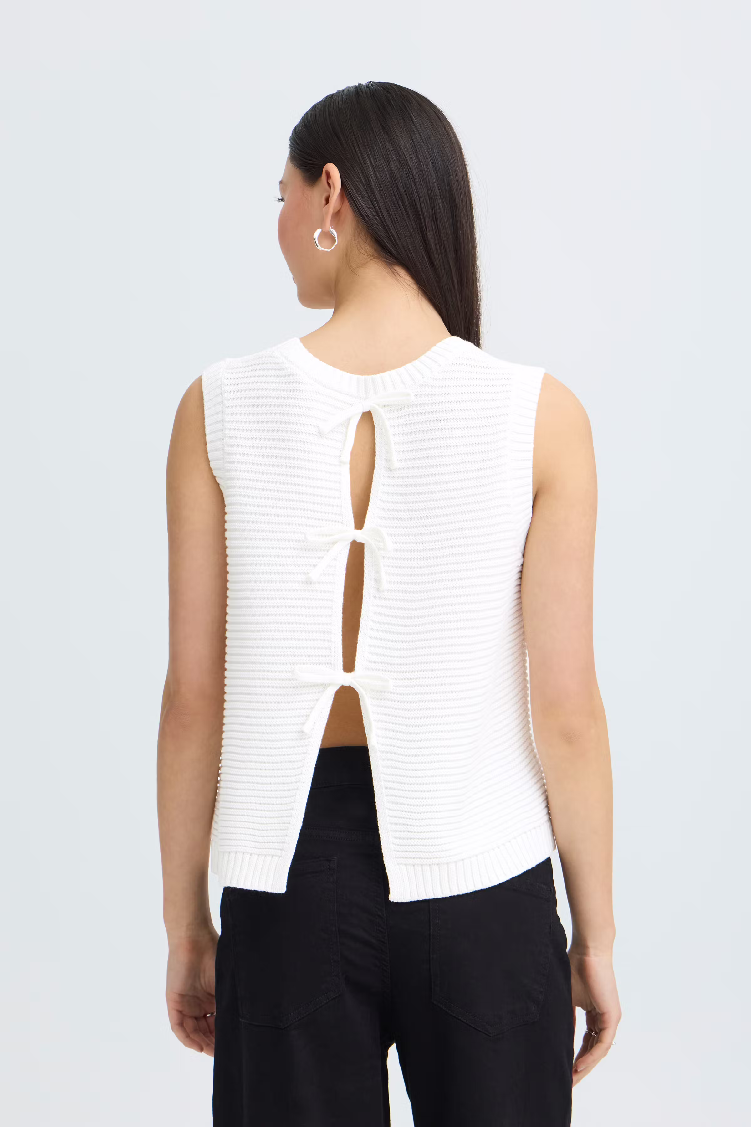 IHDOTTIES Strikket vest LOOKBOOK BACK 20125352-114201