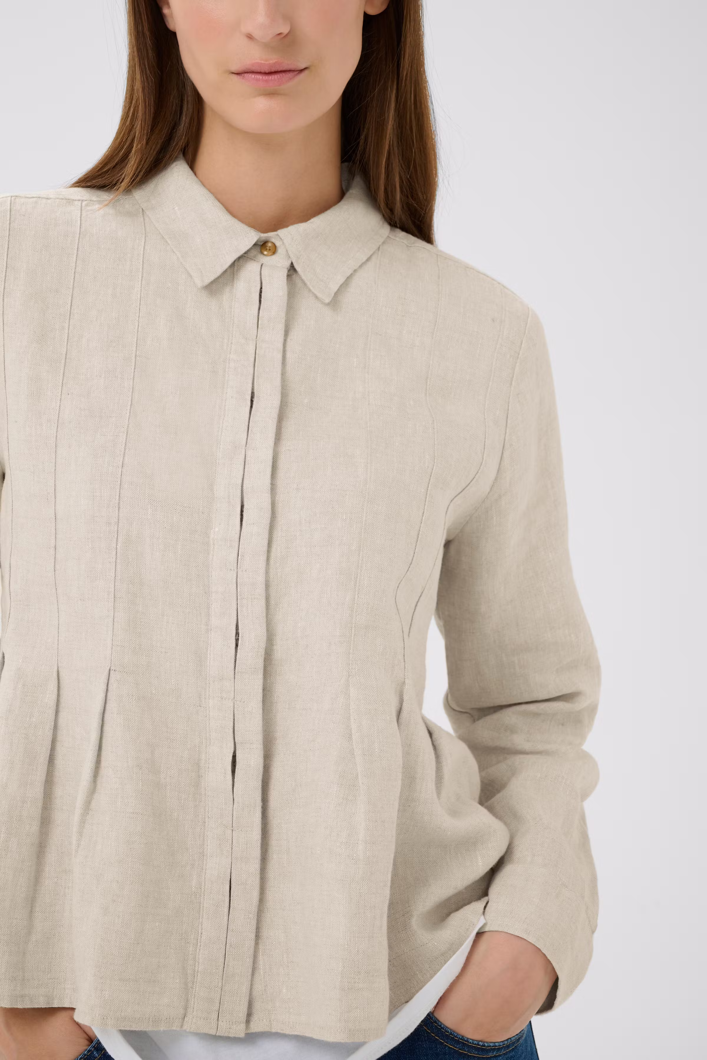 DILANAIW PLEATED Shirt LOOKBOOK DETAIL 30112330-1108091