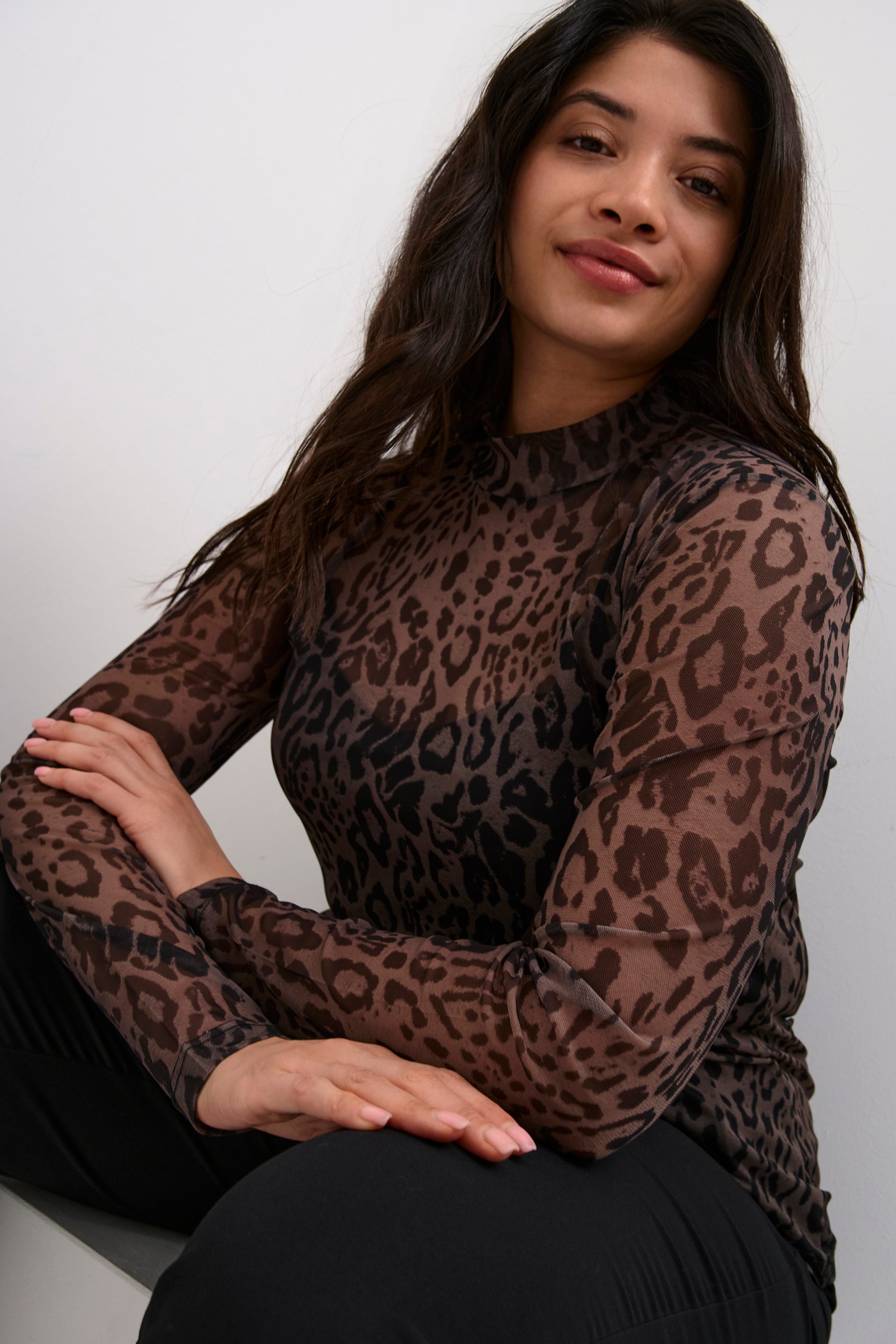 KCjohanna Leopard T-shirt LOOKBOOK DETAIL 10582653-106279