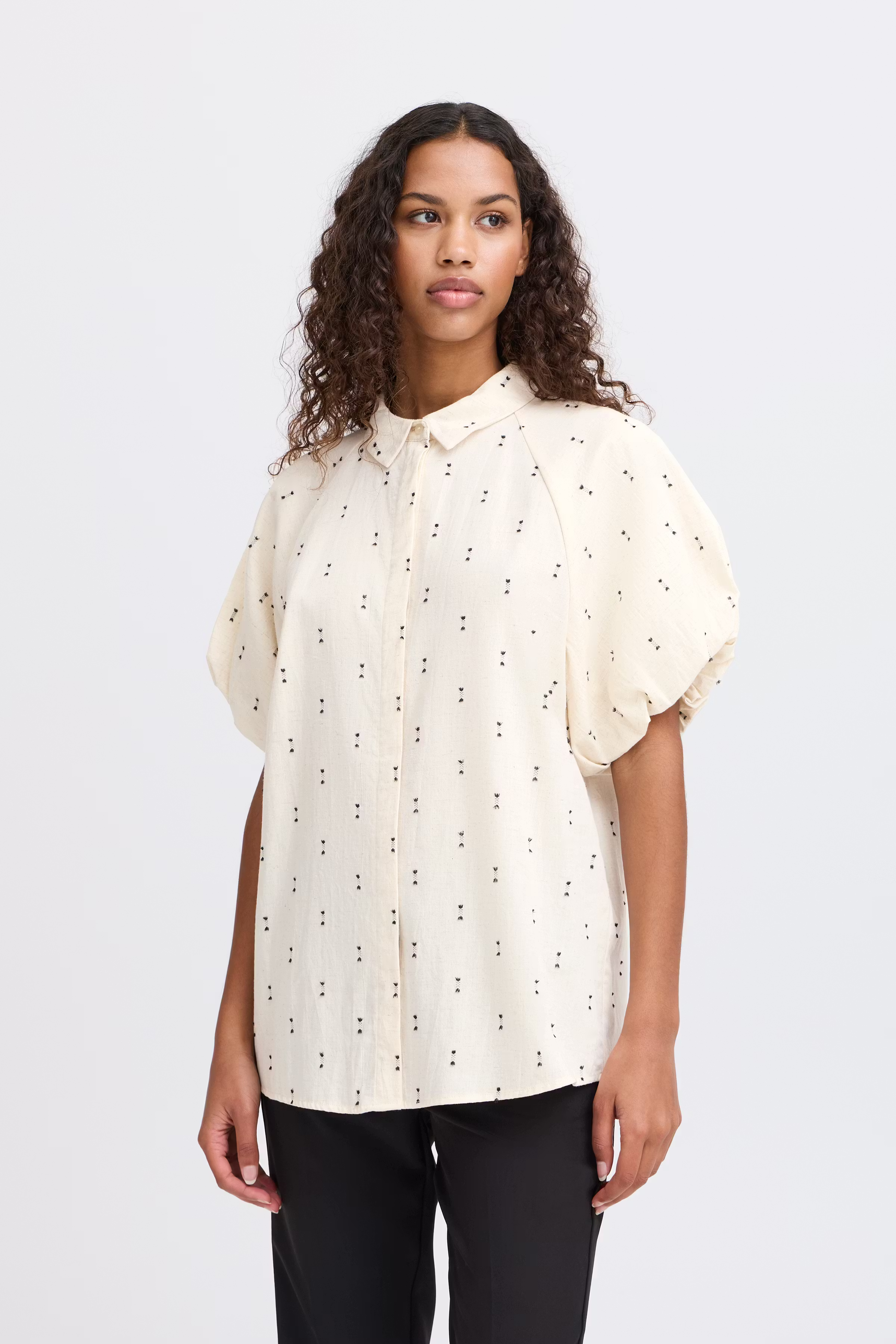IHHIMALO Kurzarmhemd LOOKBOOK FRONT 20122353-1304011