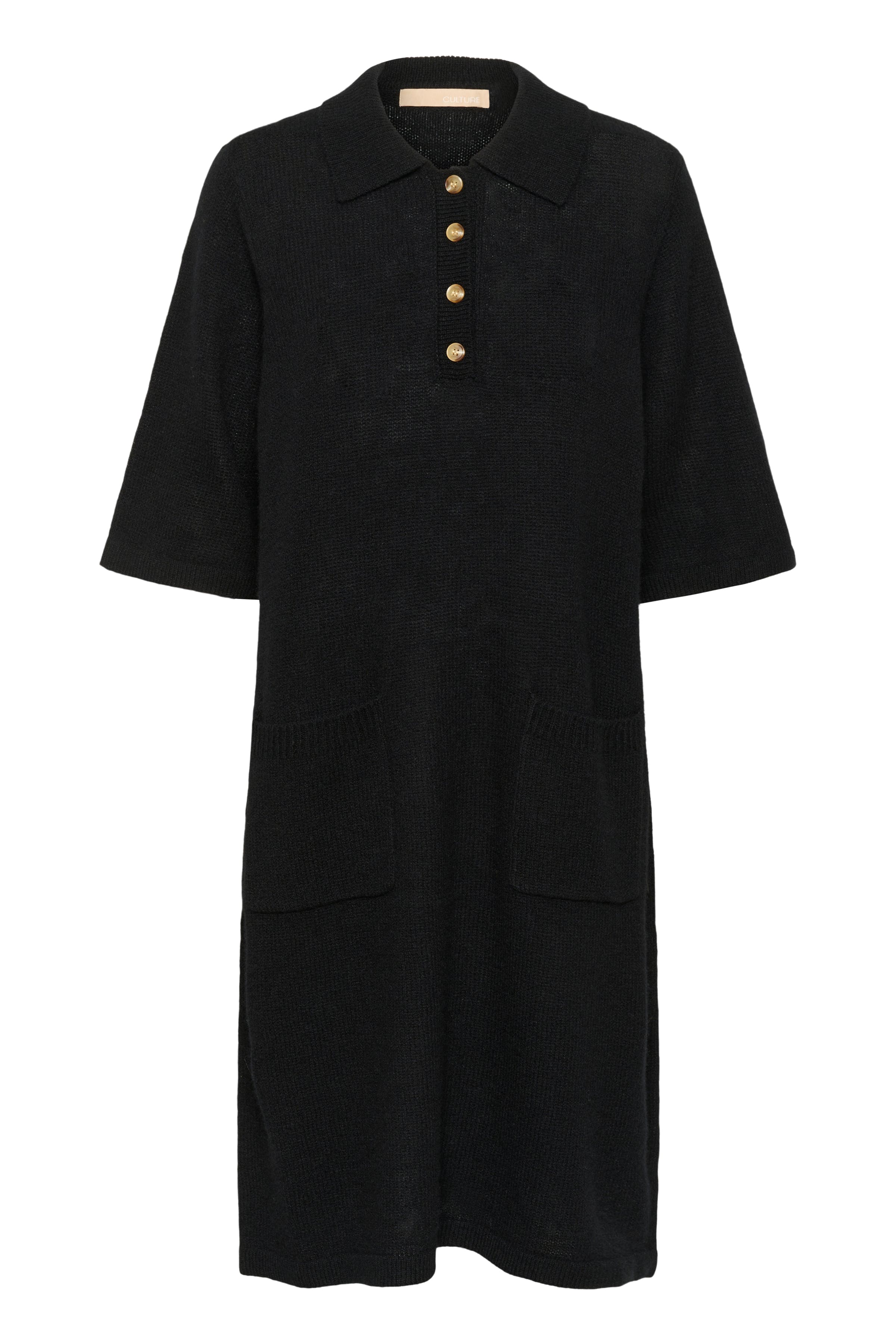 CUasima Stickad klänning i ul PACK FRONT 50112446-1909151