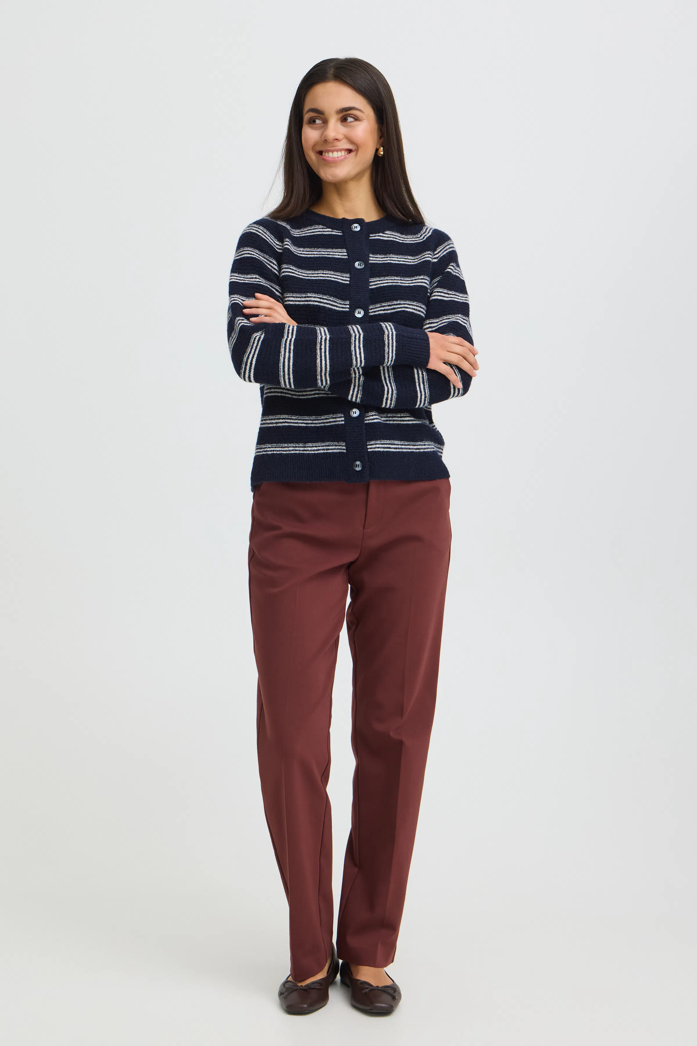 FRKENDRA Cardigan LOOKBOOK FRONT 20618103-900010298