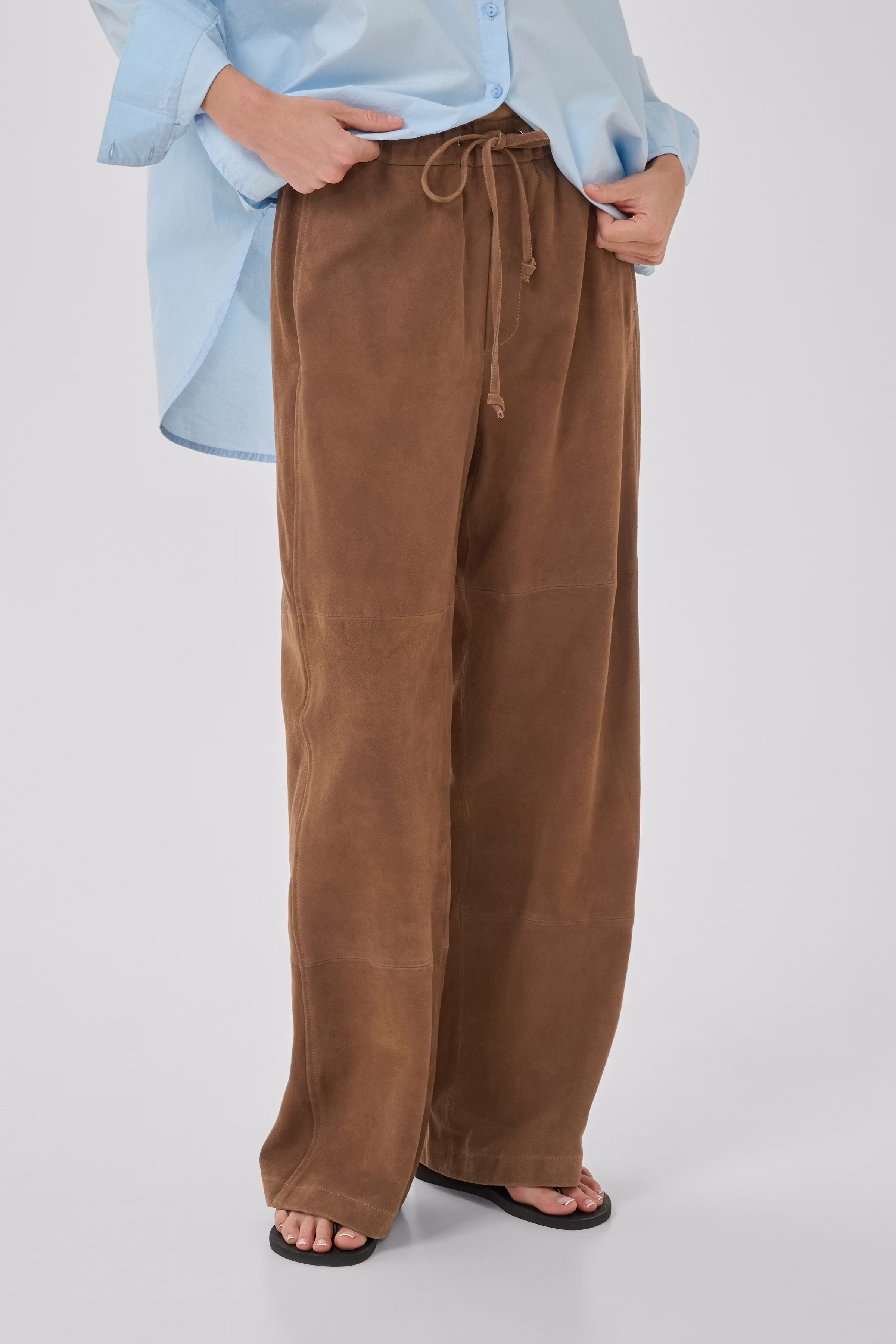 PetraMW Ruskindsbukser LOOKBOOK FRONT 10705272-108114