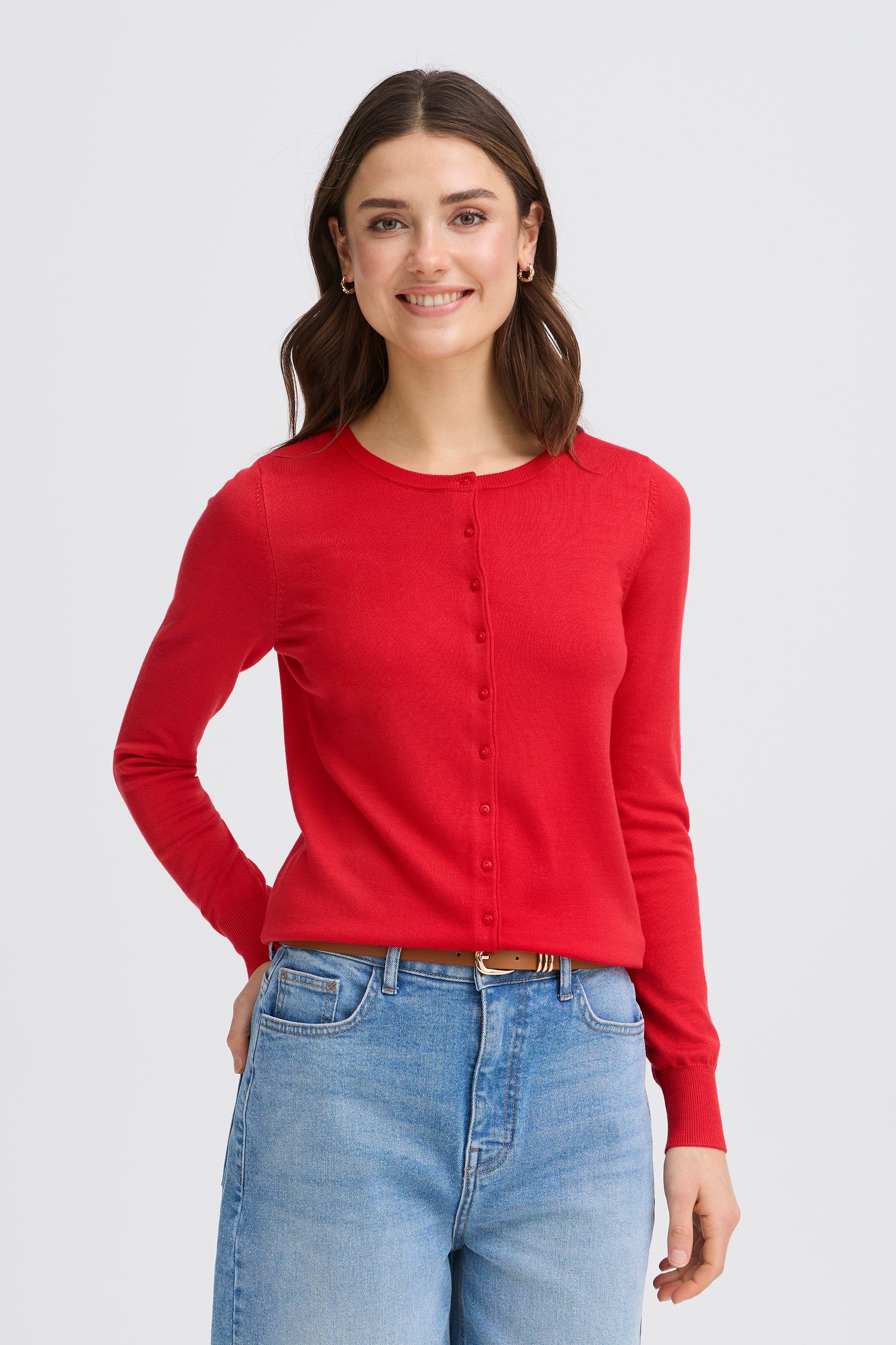 FRZUBASIC Cardigan LOOKBOOK FRONT 20604187-181762