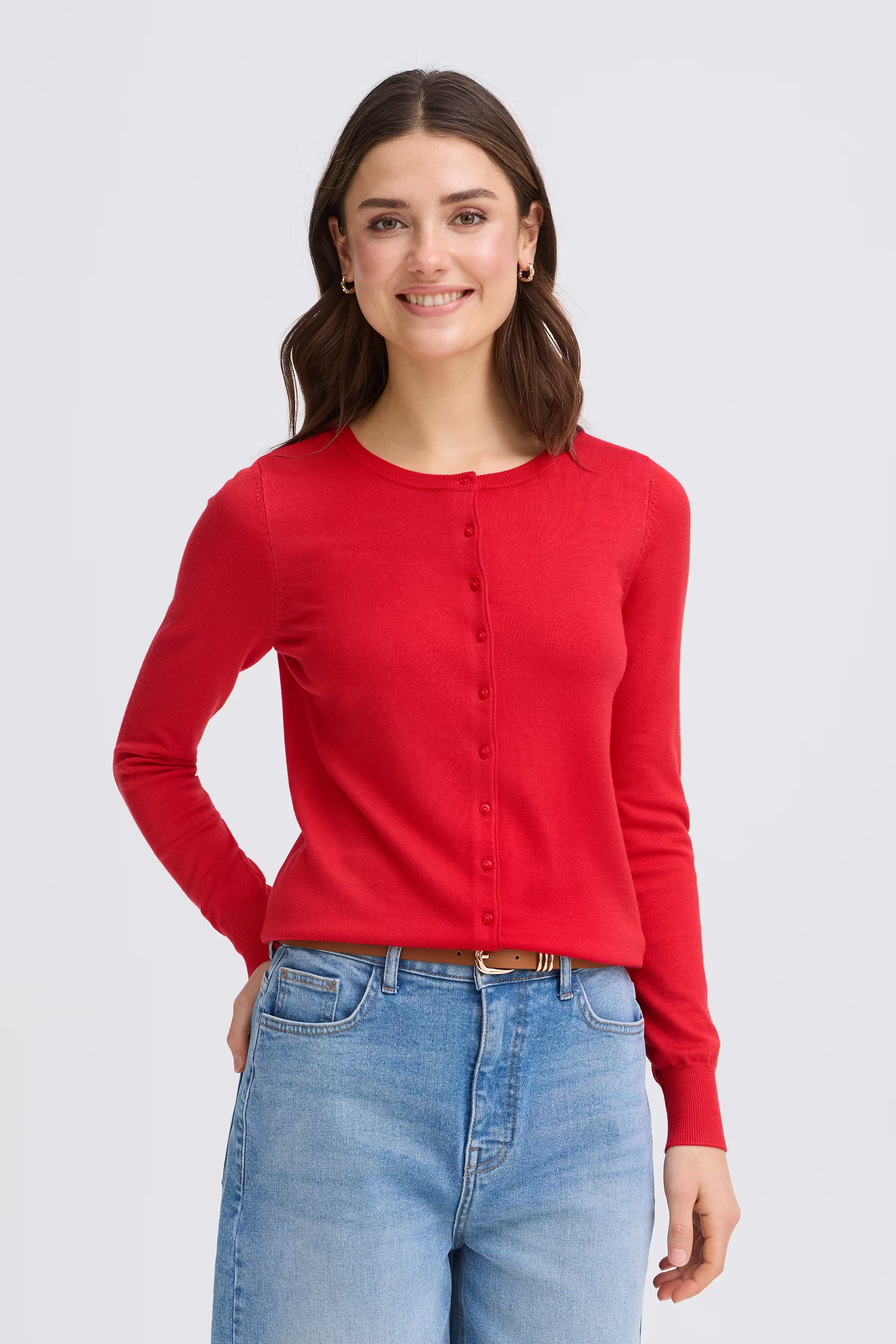 FRZUBASIC Cardigan LOOKBOOK FRONT 20604187-181762